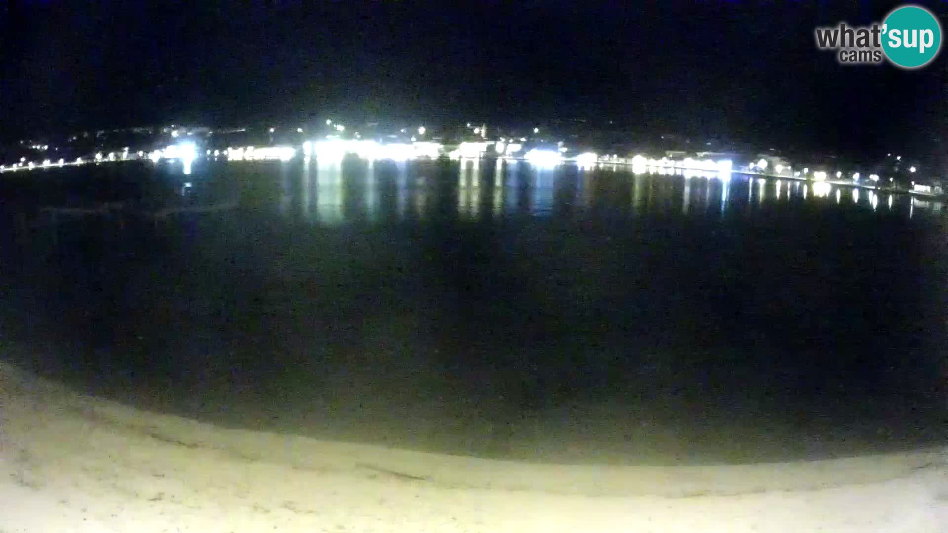 Novalja webcam – spiaggia cittadina