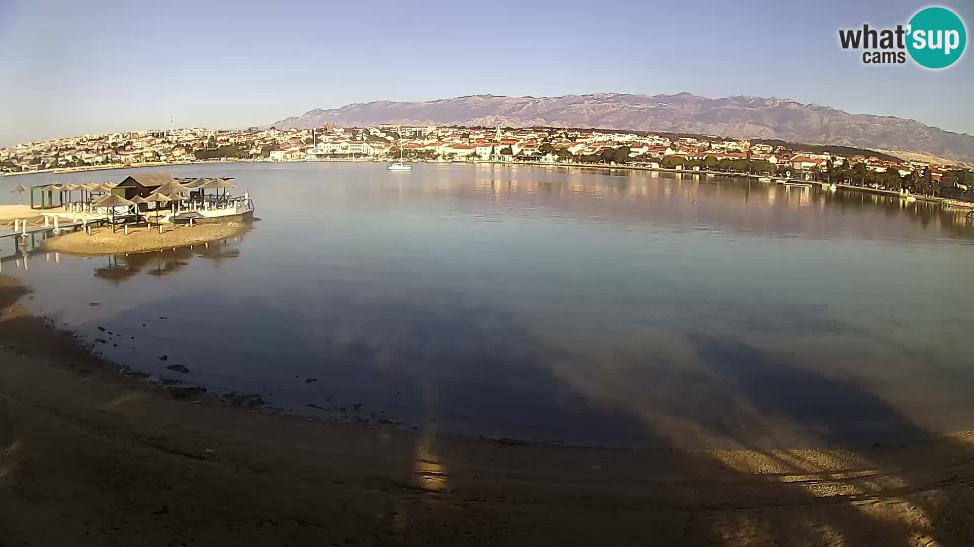 Webcam Novalja – Stadtstrand