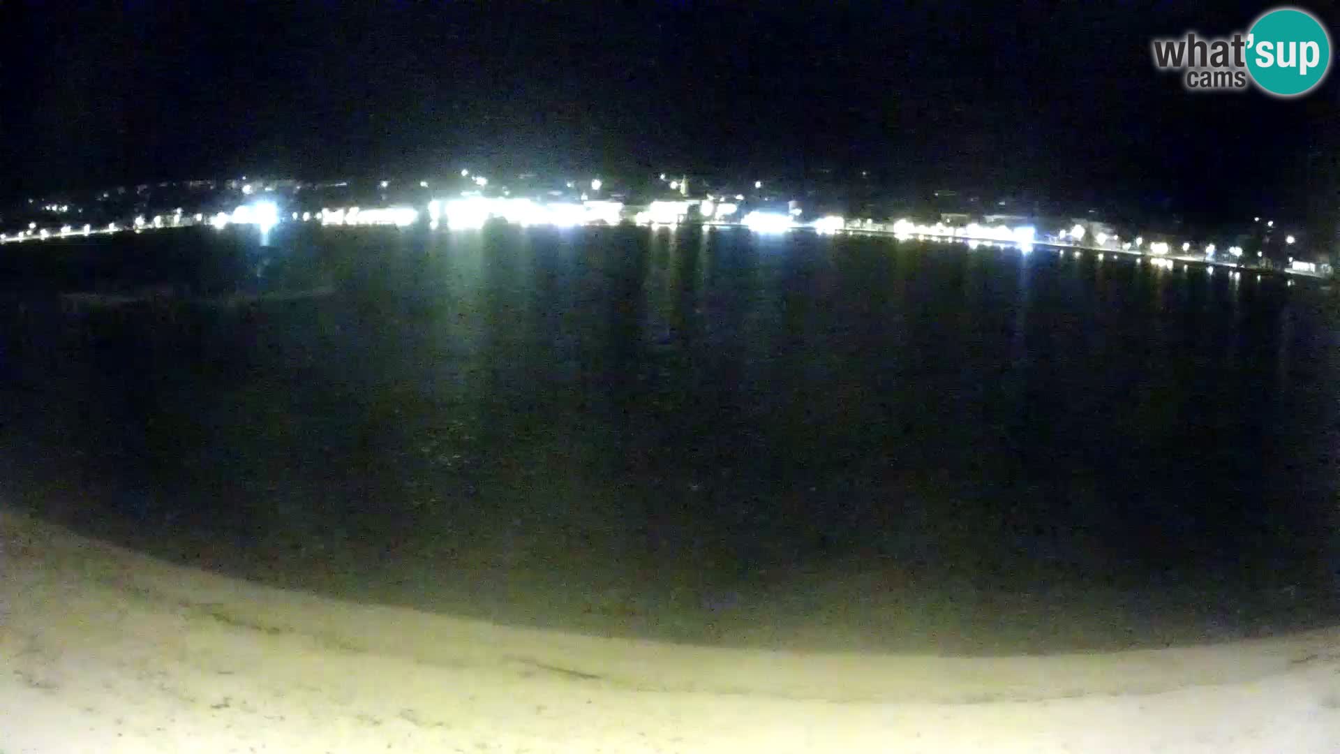 Live webcam Novalja – The Town beach