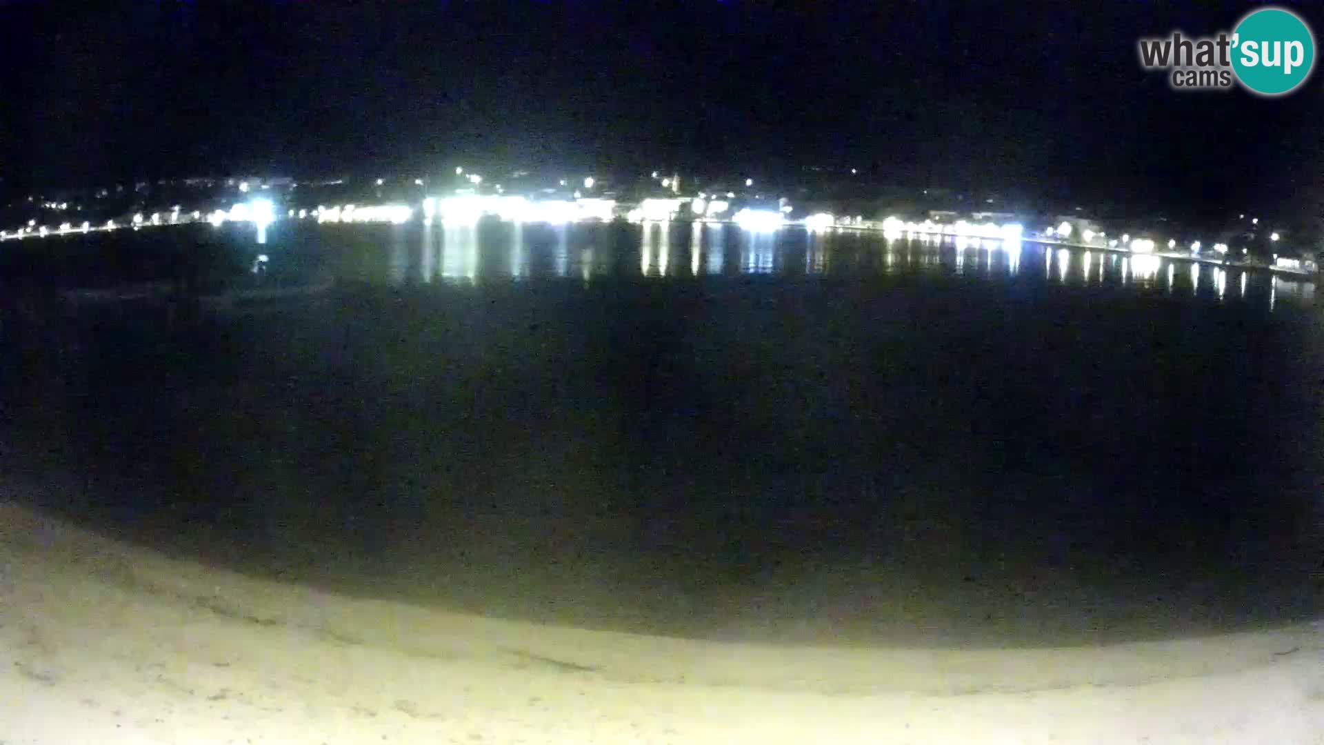 Live webcam Novalja – The Town beach