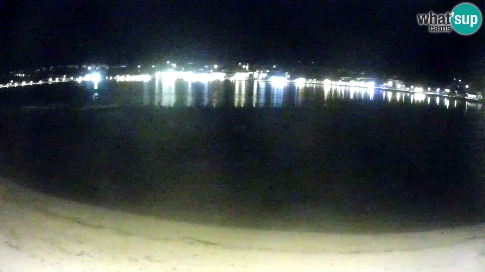Live webcam Novalja – The Town beach