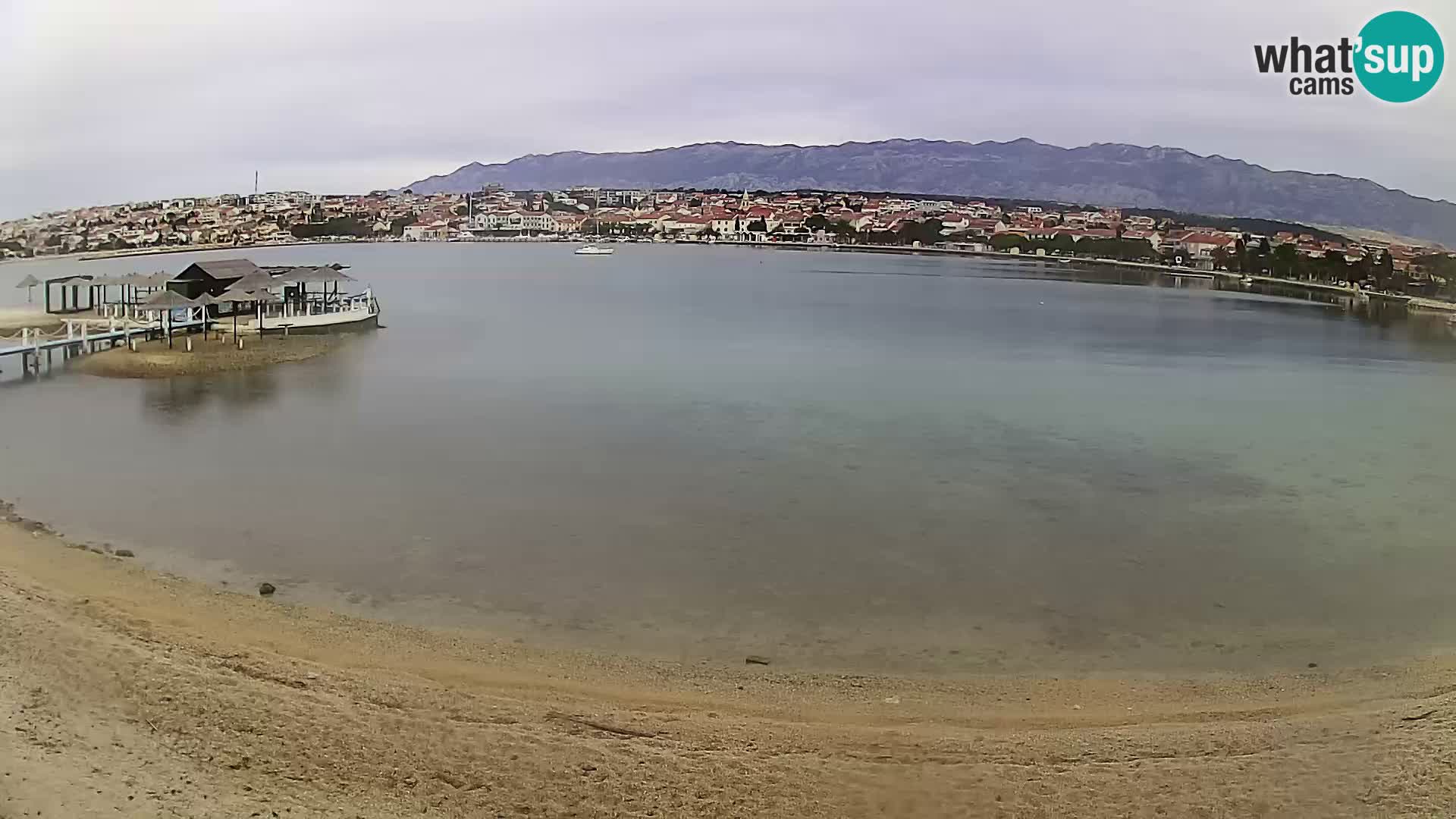 Novalja Kamera u živo – gradska plaža