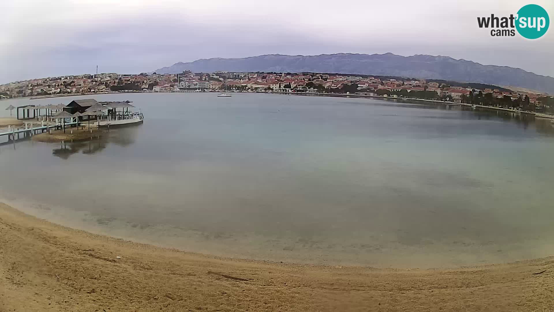 Webcam Novalja – Stadtstrand