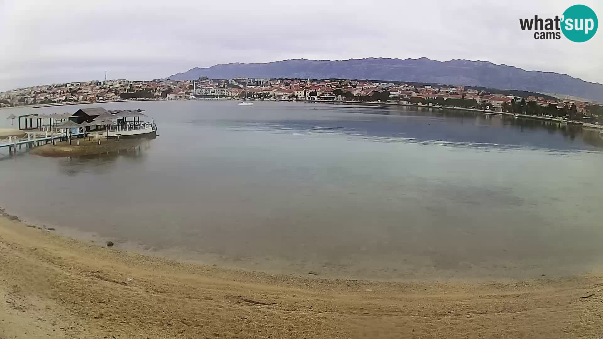 Webcam Novalja – Stadtstrand