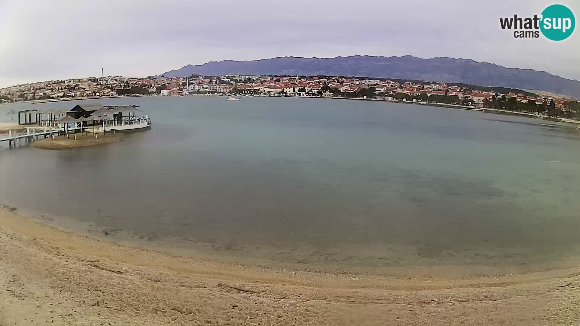 Webcam Novalja – Stadtstrand