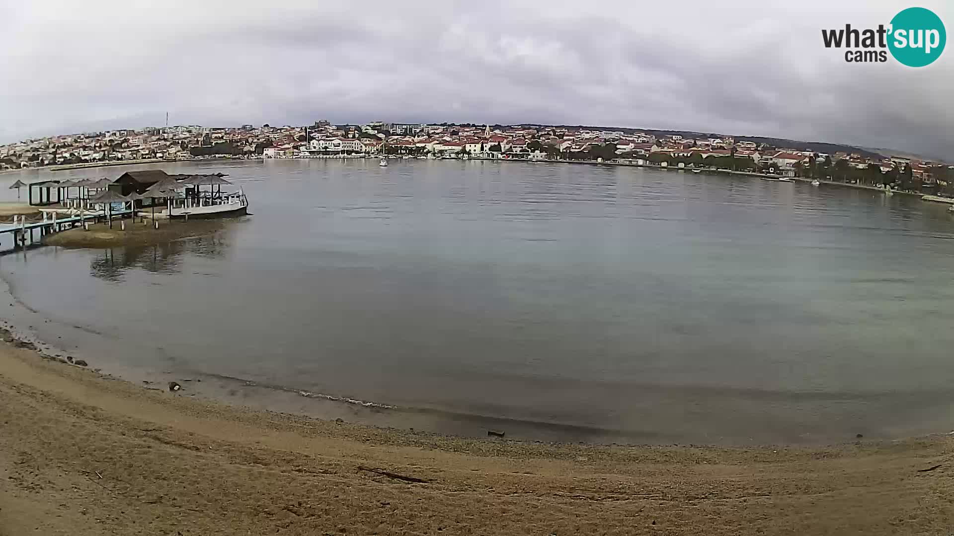 Novalja Kamera u živo – gradska plaža