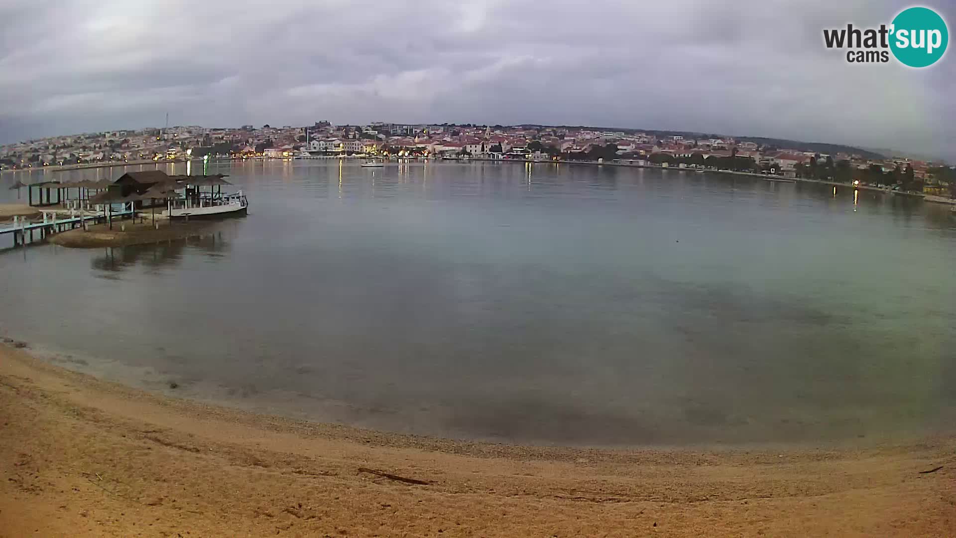 Novalja Kamera v živo – mestna plaža