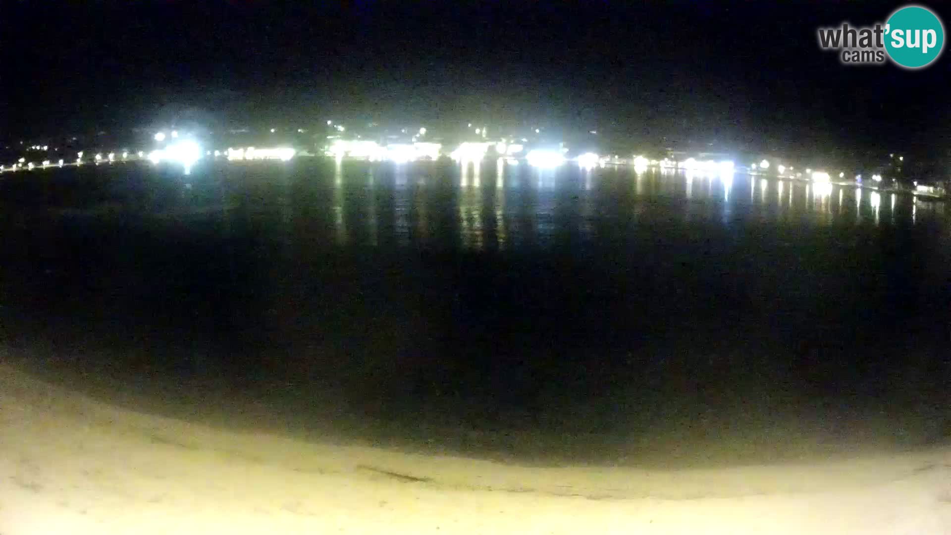 Novalja webcam – spiaggia cittadina