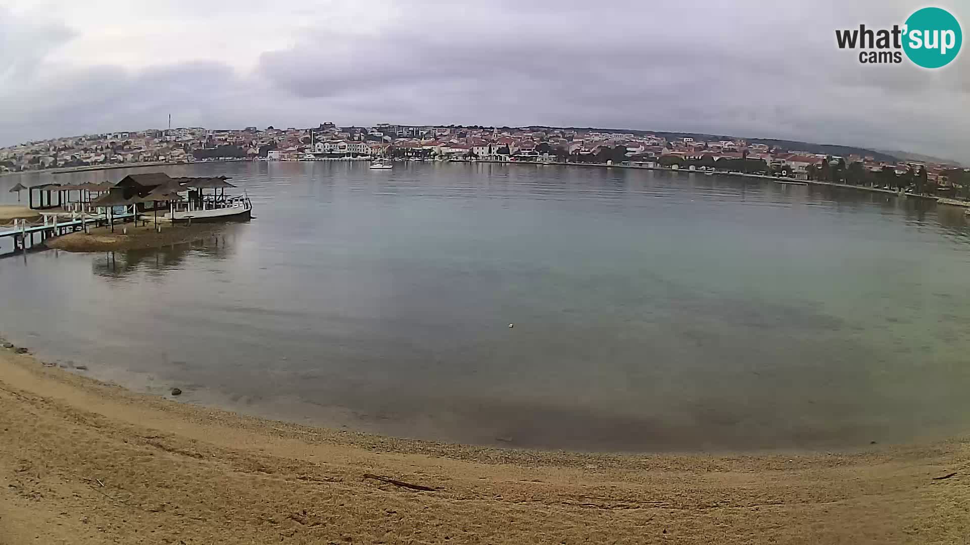 Novalja Kamera v živo – mestna plaža