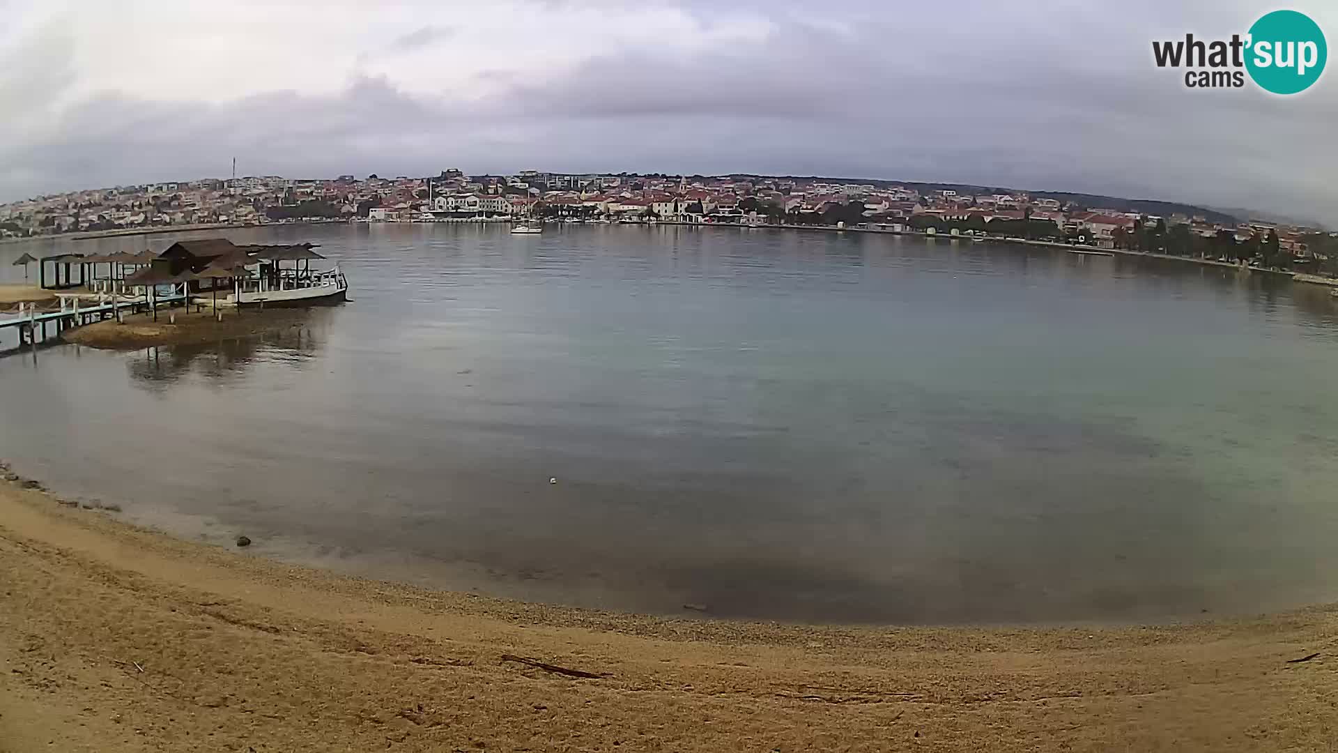 Webcam Novalja – Stadtstrand