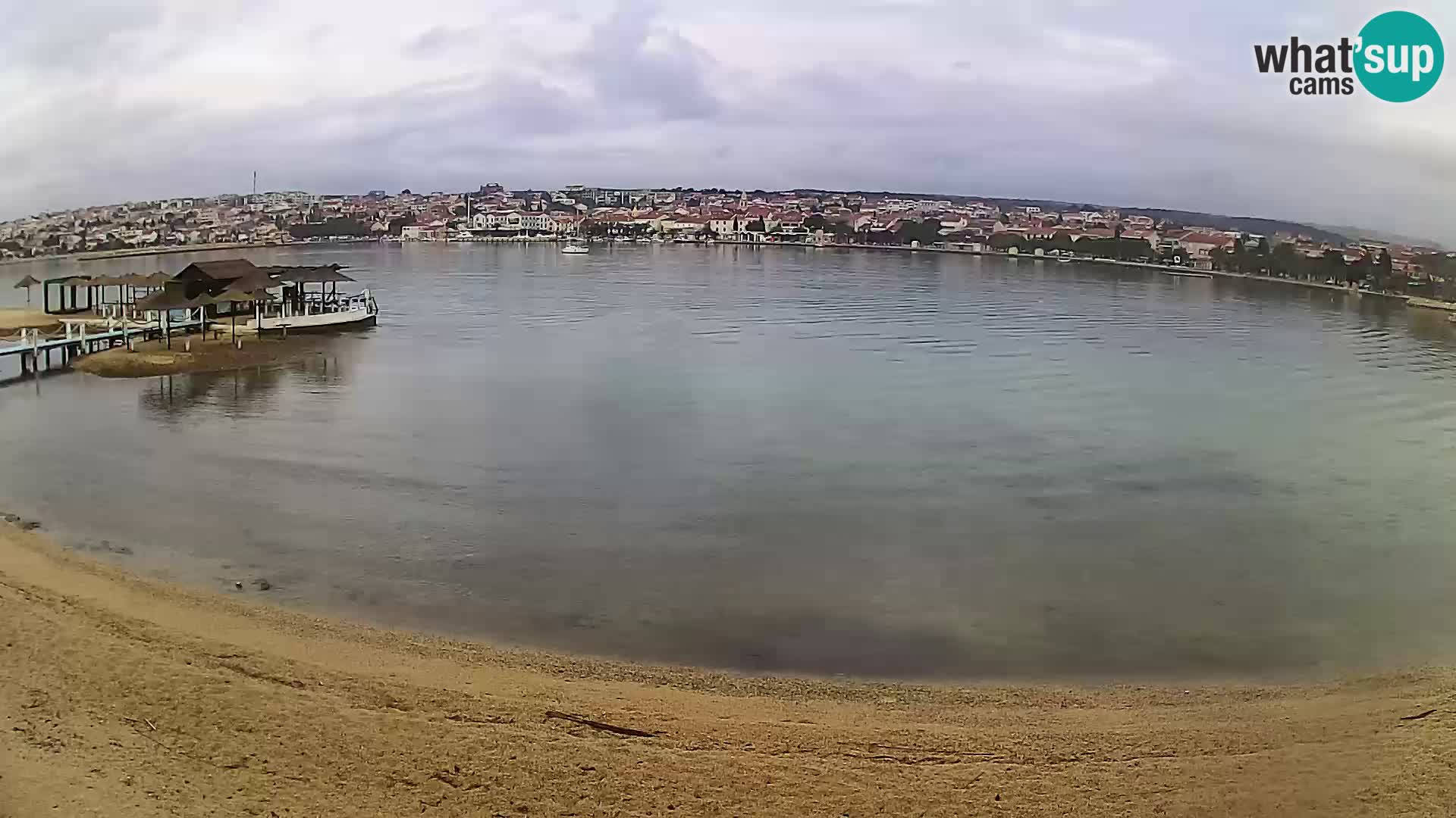 Novalja Kamera v živo – mestna plaža