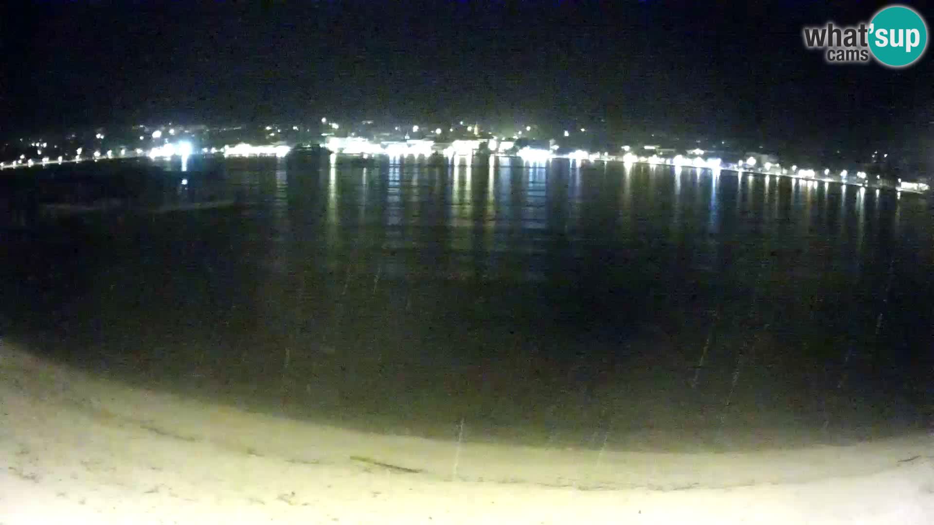 Live webcam Novalja – The Town beach