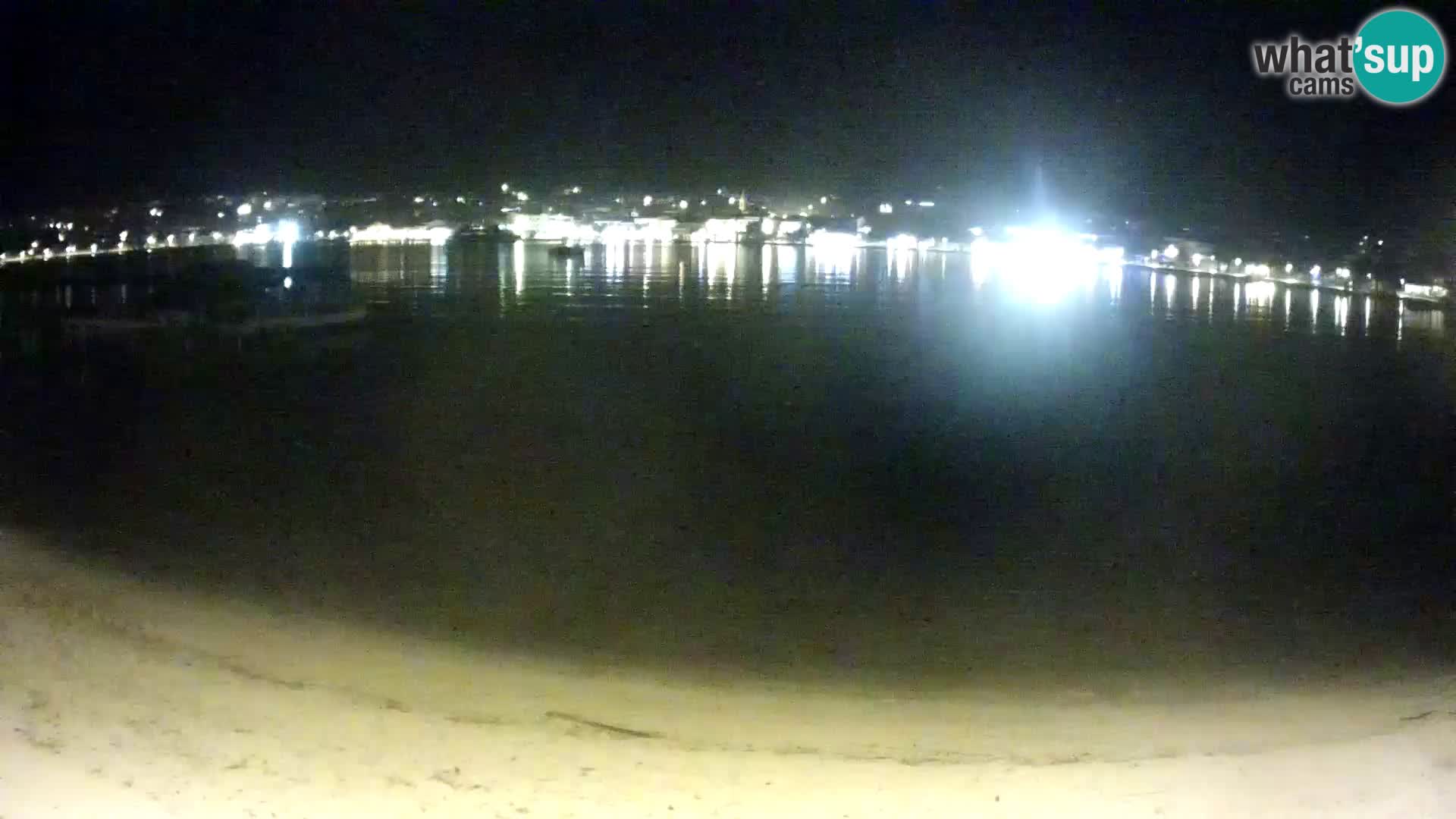 Novalja en vivo – playa de la ciudad
