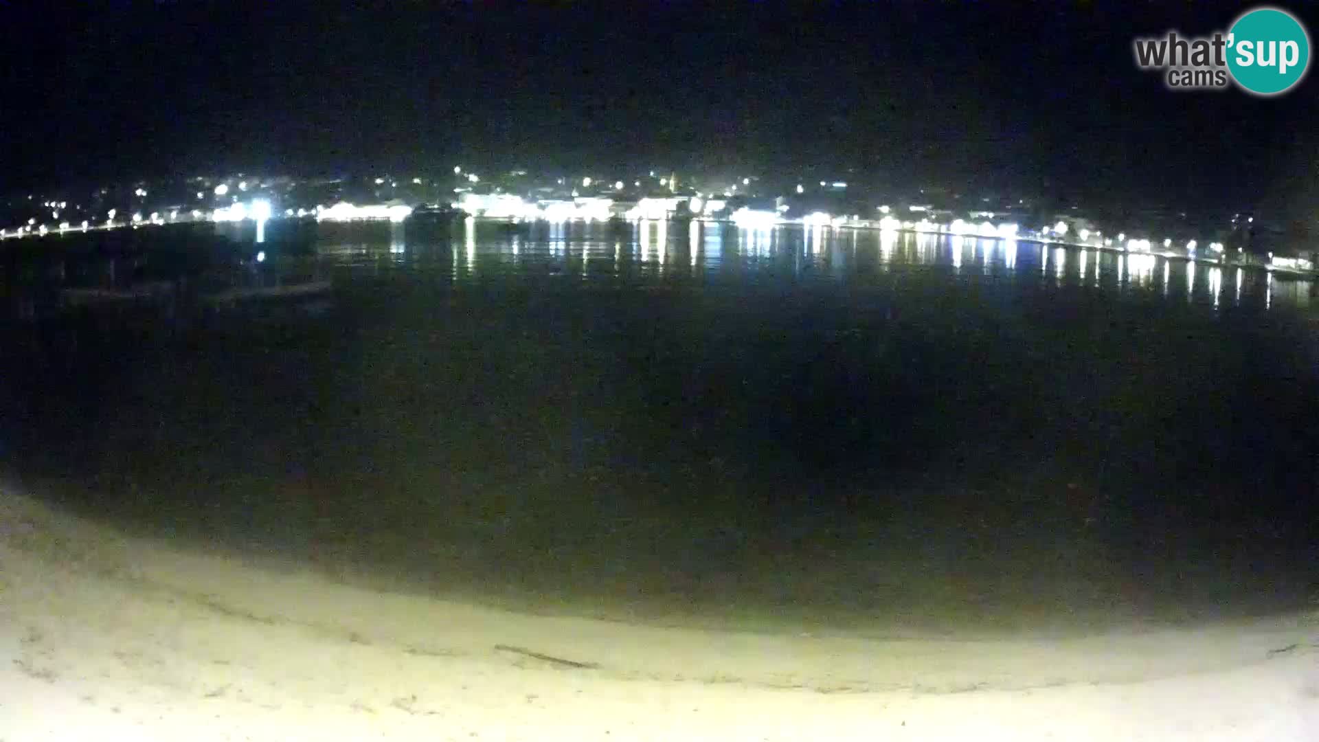 Novalja livecam – plage de la ville