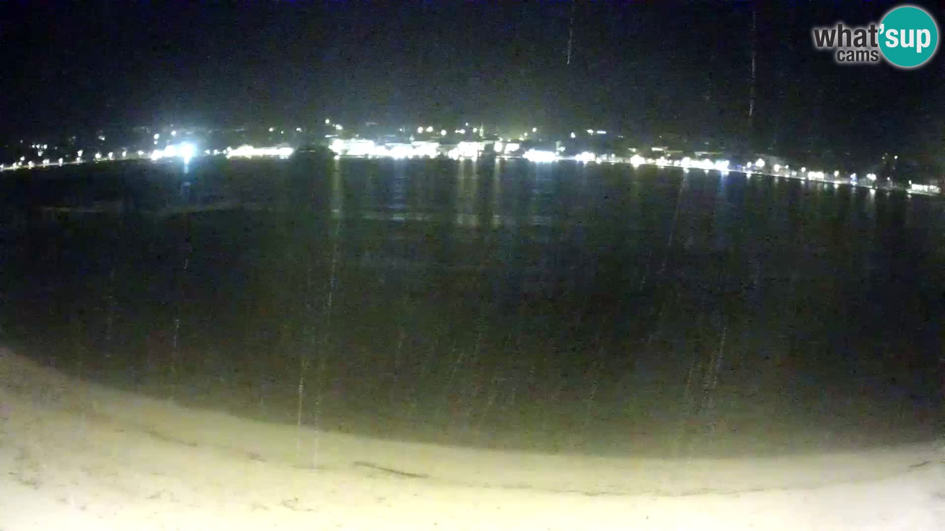 Live webcam Novalja – The Town beach