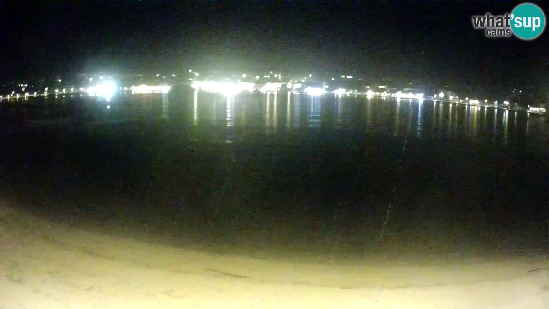 Novalja webcam – spiaggia cittadina