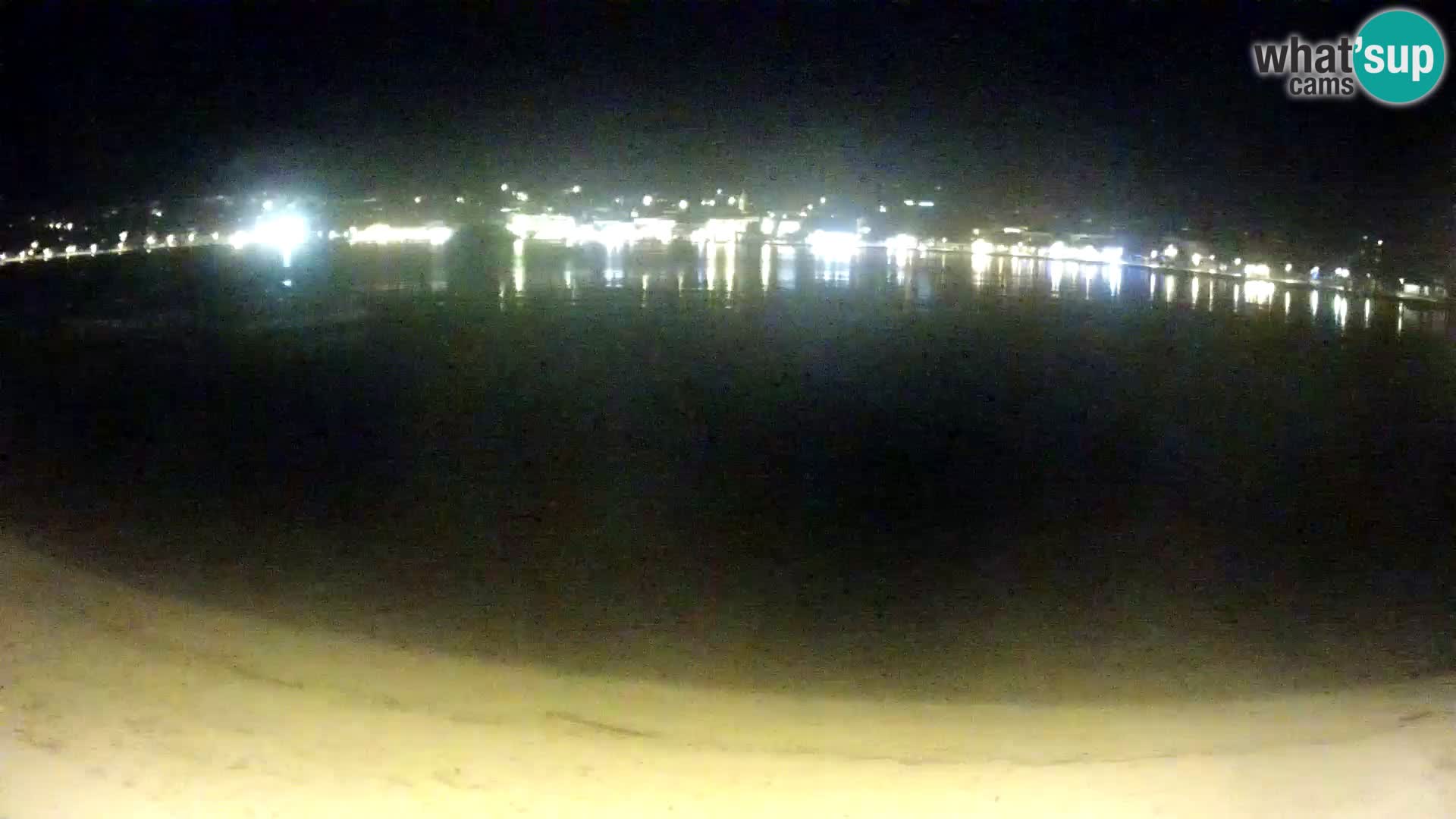 Novalja livecam – plage de la ville