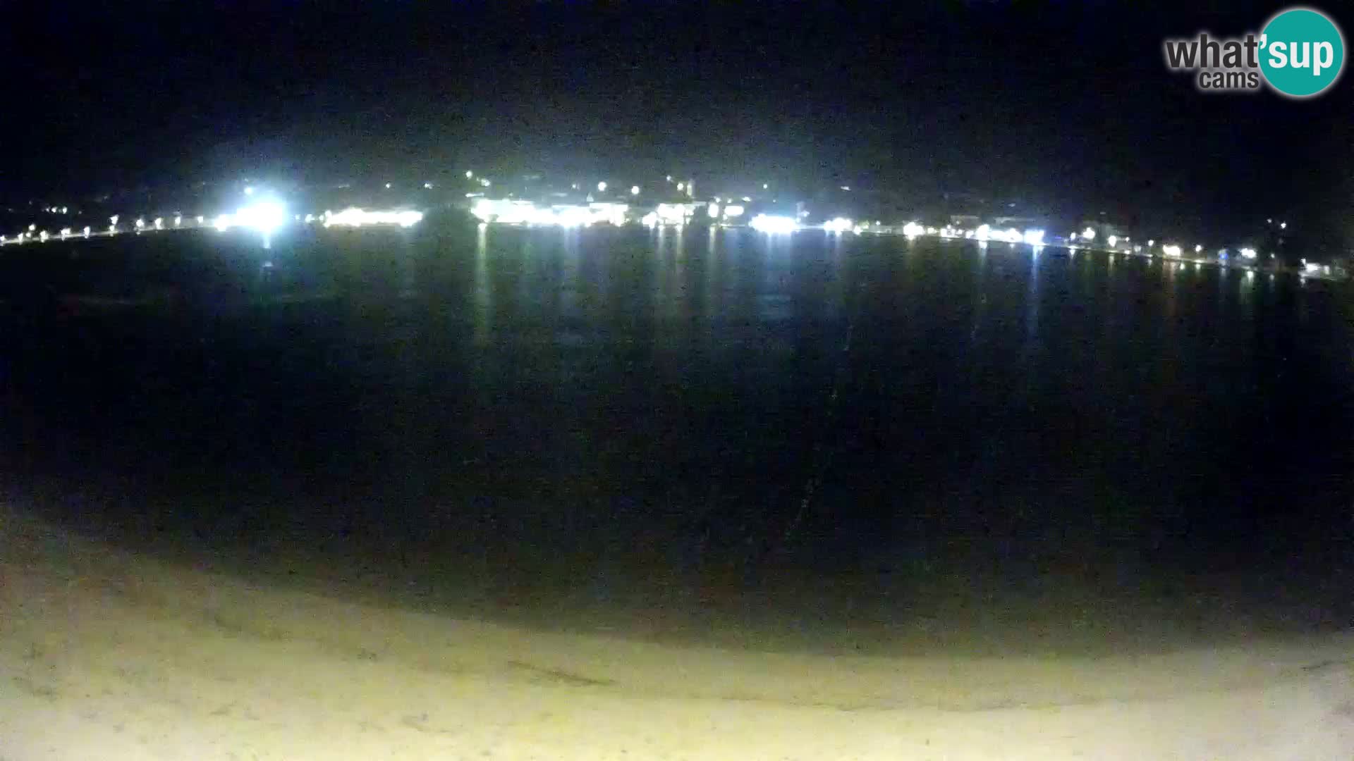 Novalja webcam – spiaggia cittadina