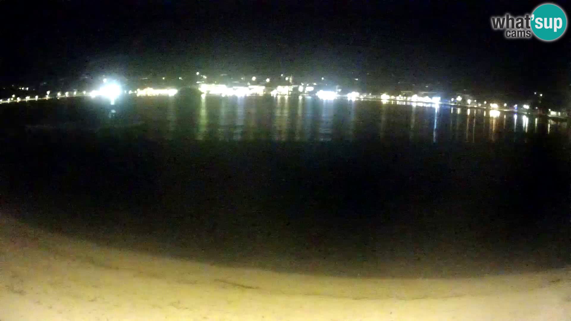 Novalja en vivo – playa de la ciudad