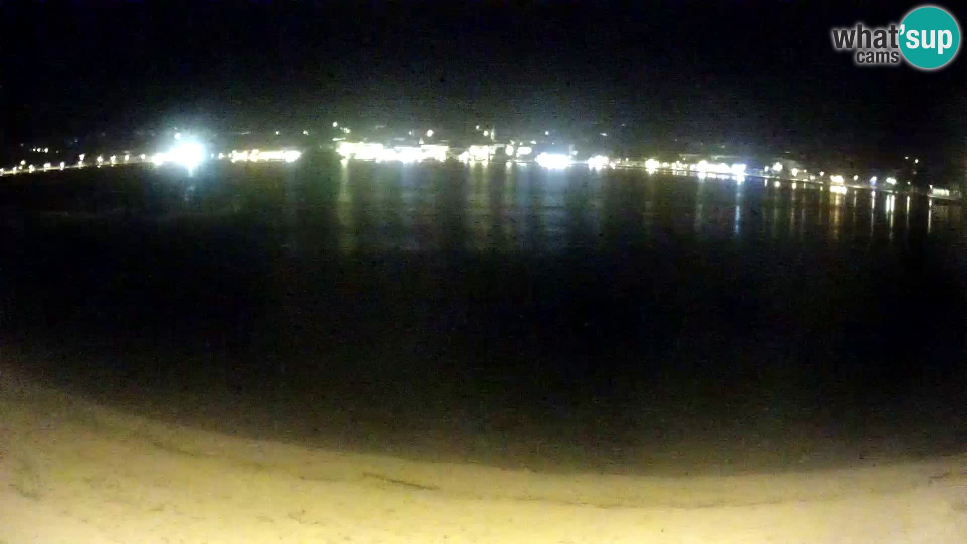 Novalja webcam – spiaggia cittadina