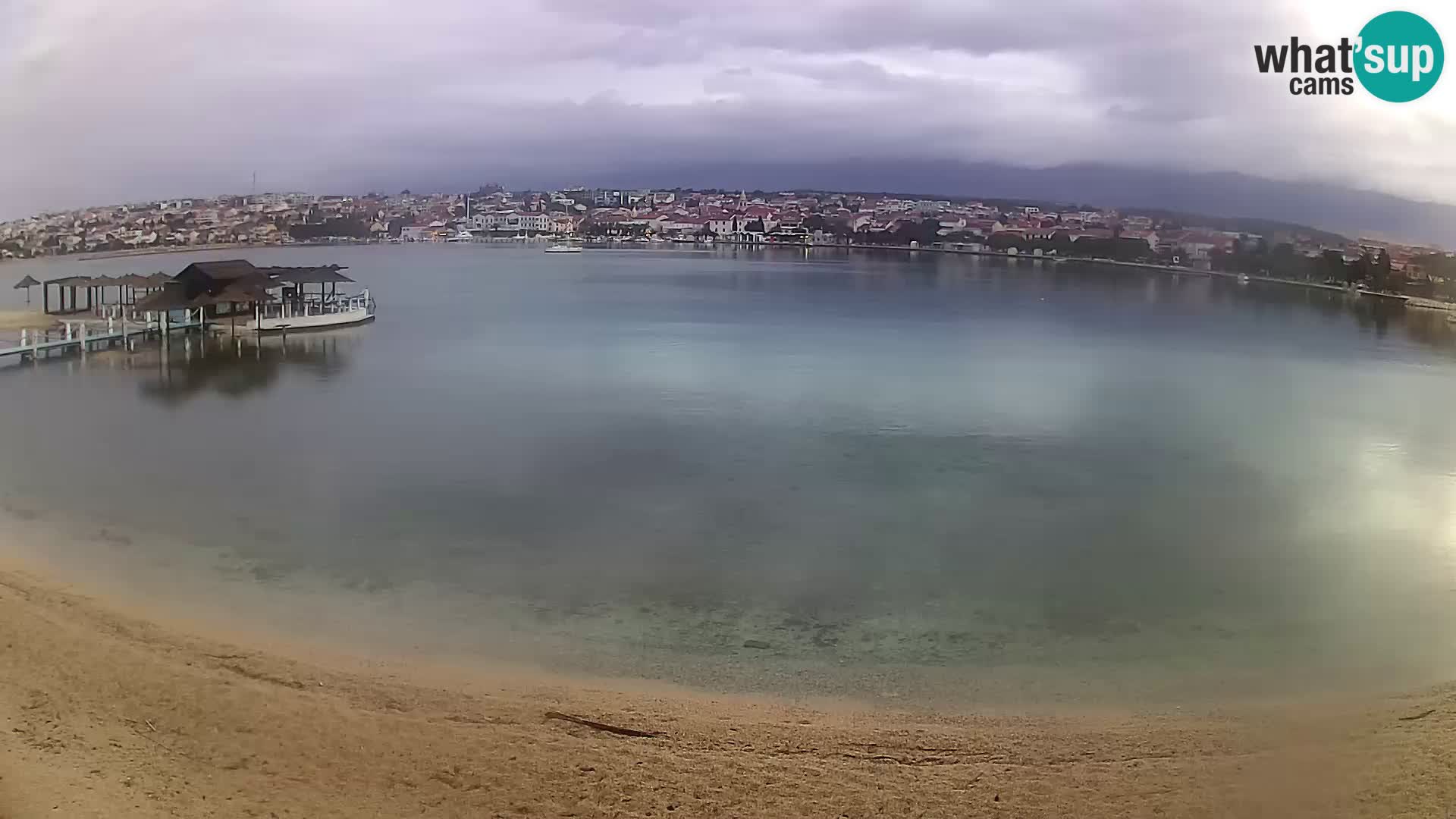 Novalja Kamera u živo – gradska plaža