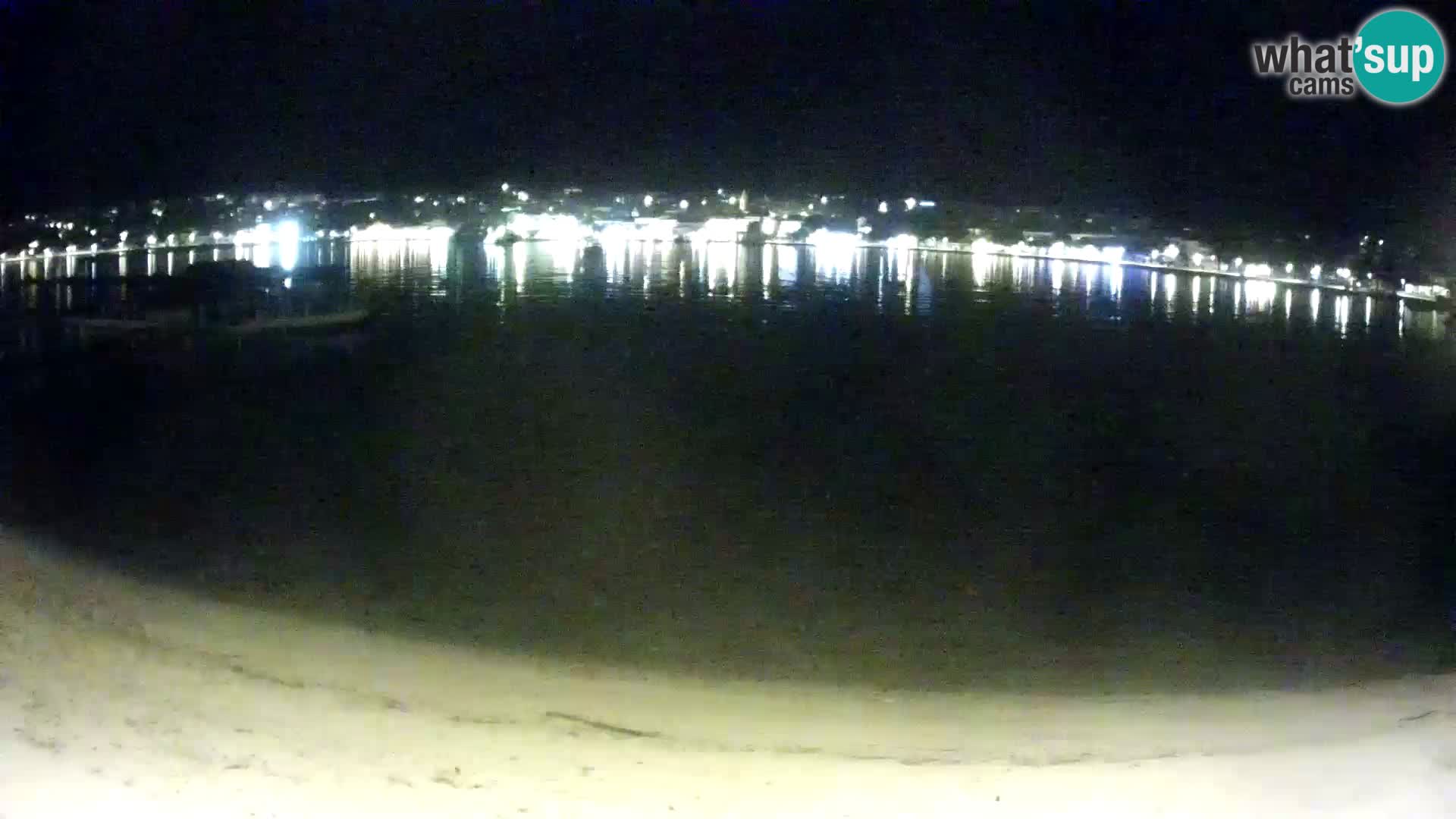 Novalja webcam – spiaggia cittadina