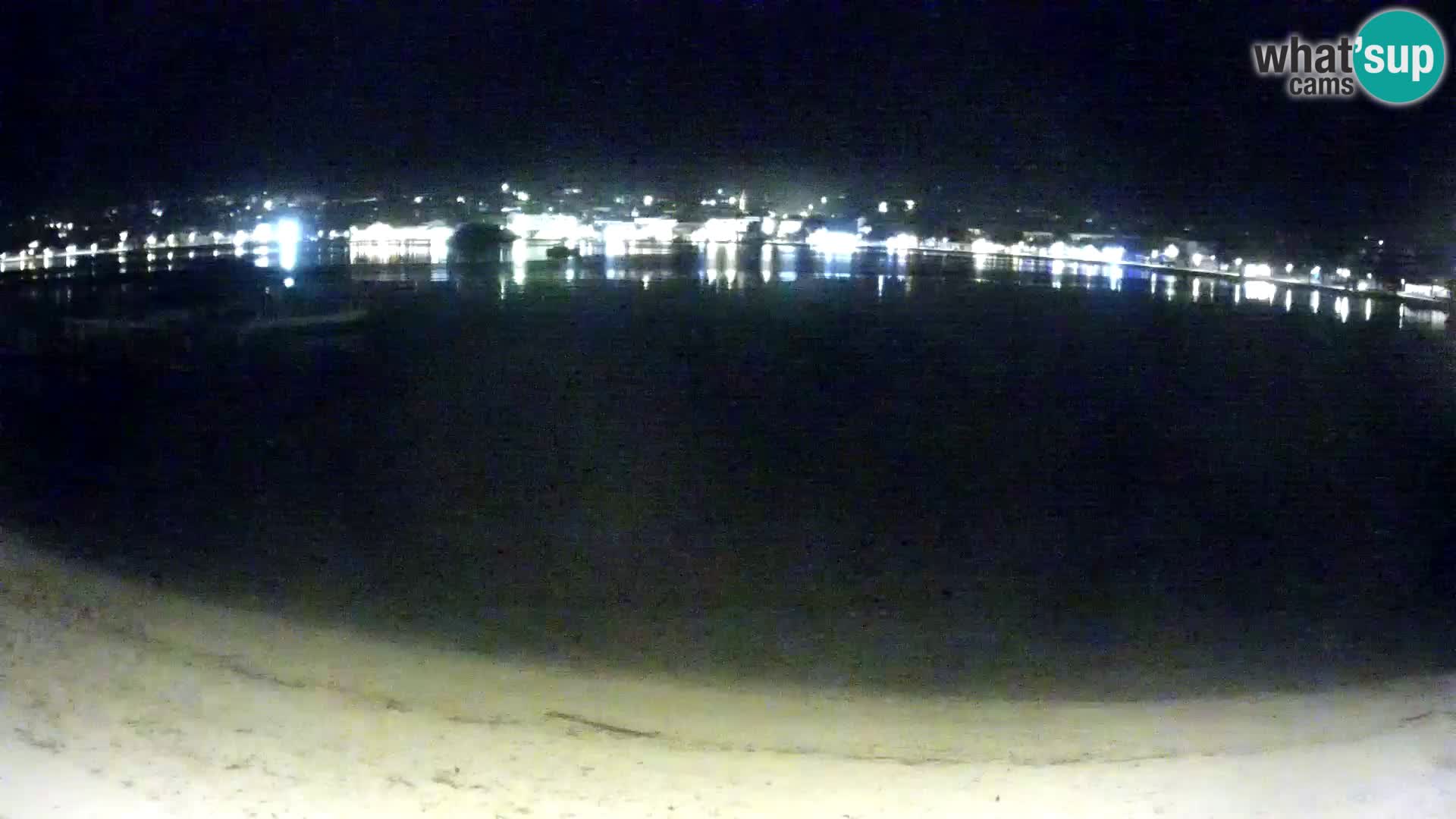 Novalja webcam – spiaggia cittadina