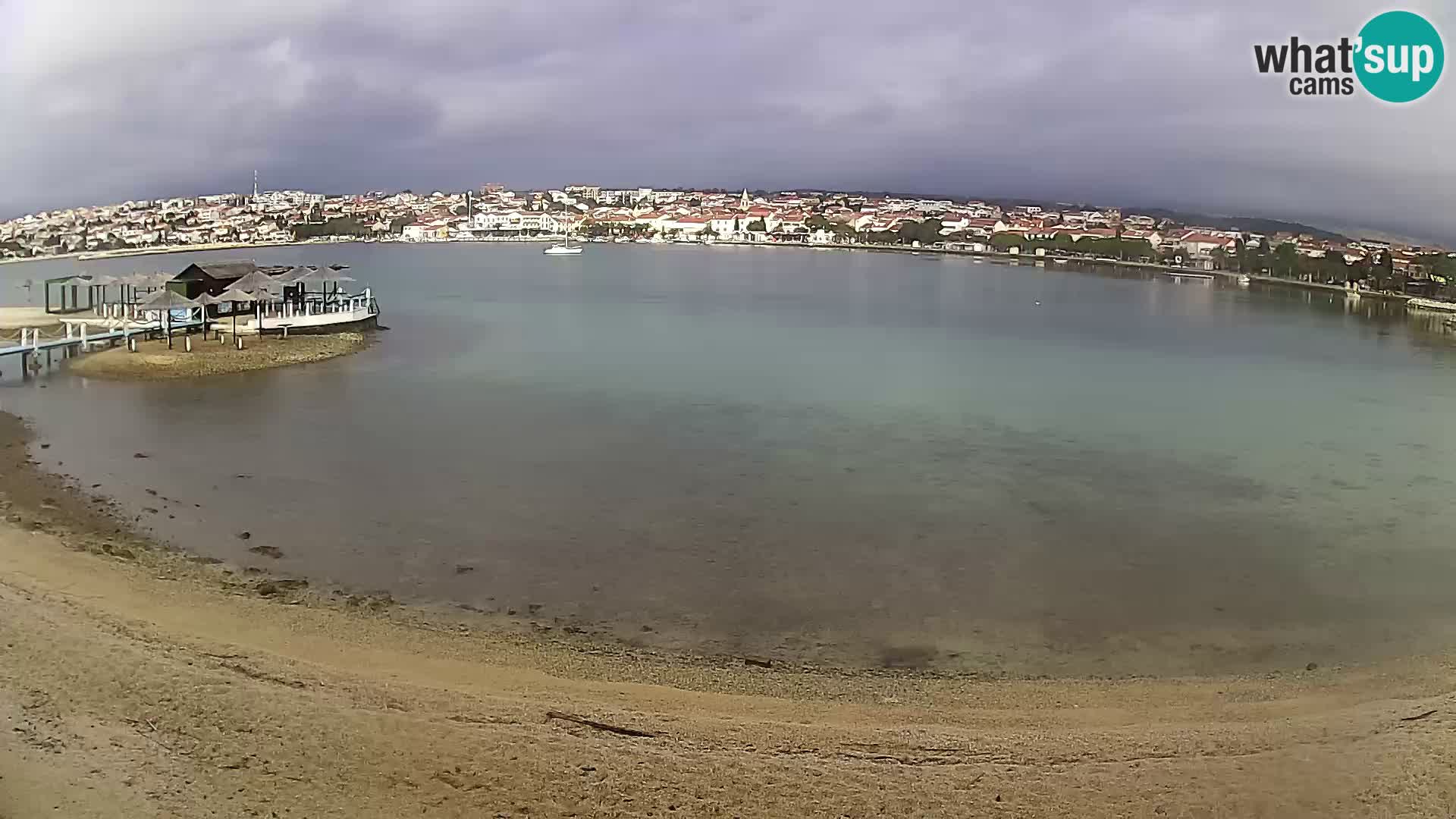 Novalja Kamera u živo – gradska plaža