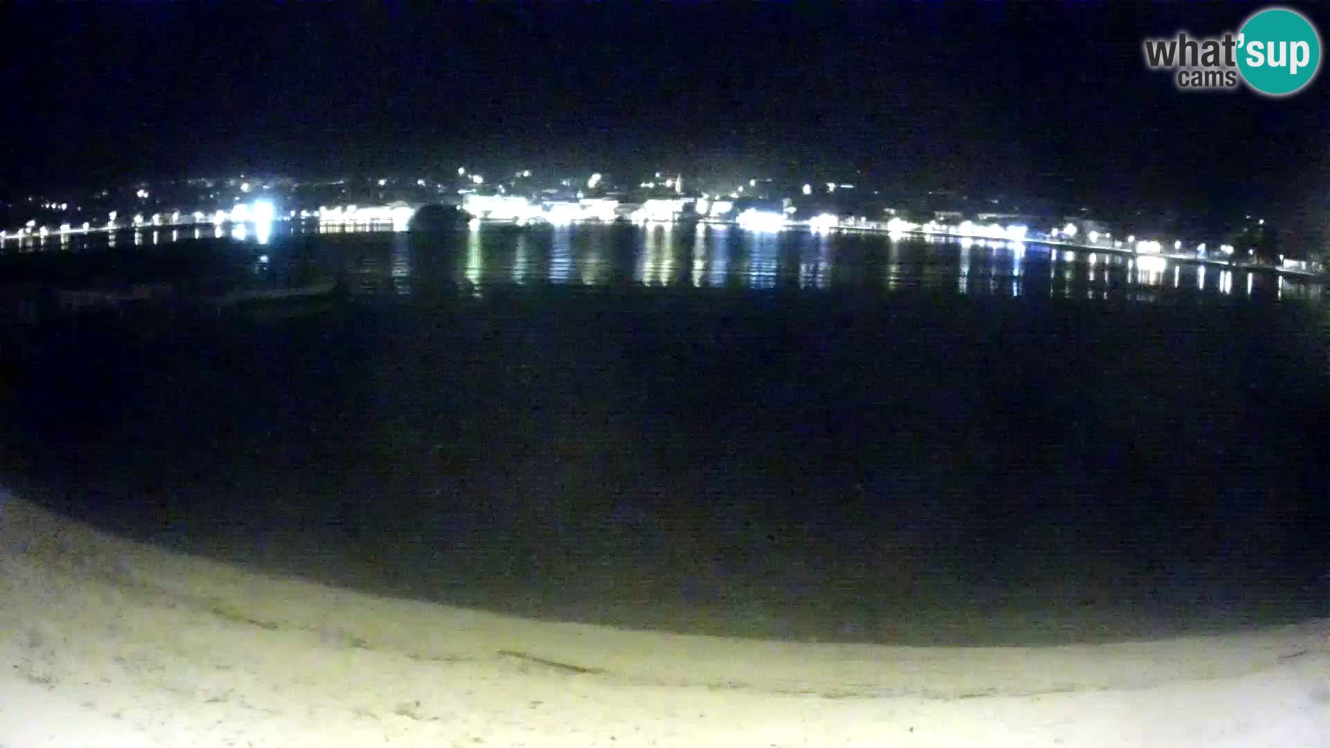 Novalja livecam – plage de la ville