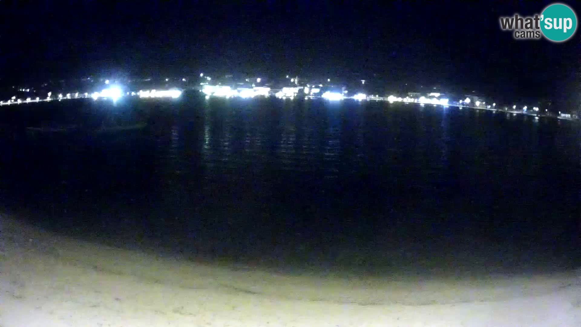 Novalja livecam – plage de la ville
