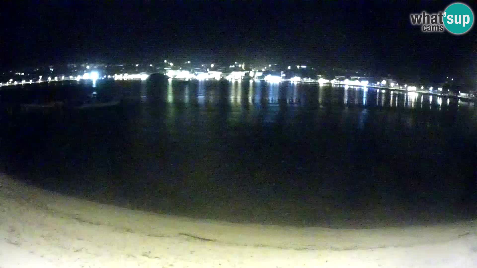 Novalja Kamera v živo – mestna plaža