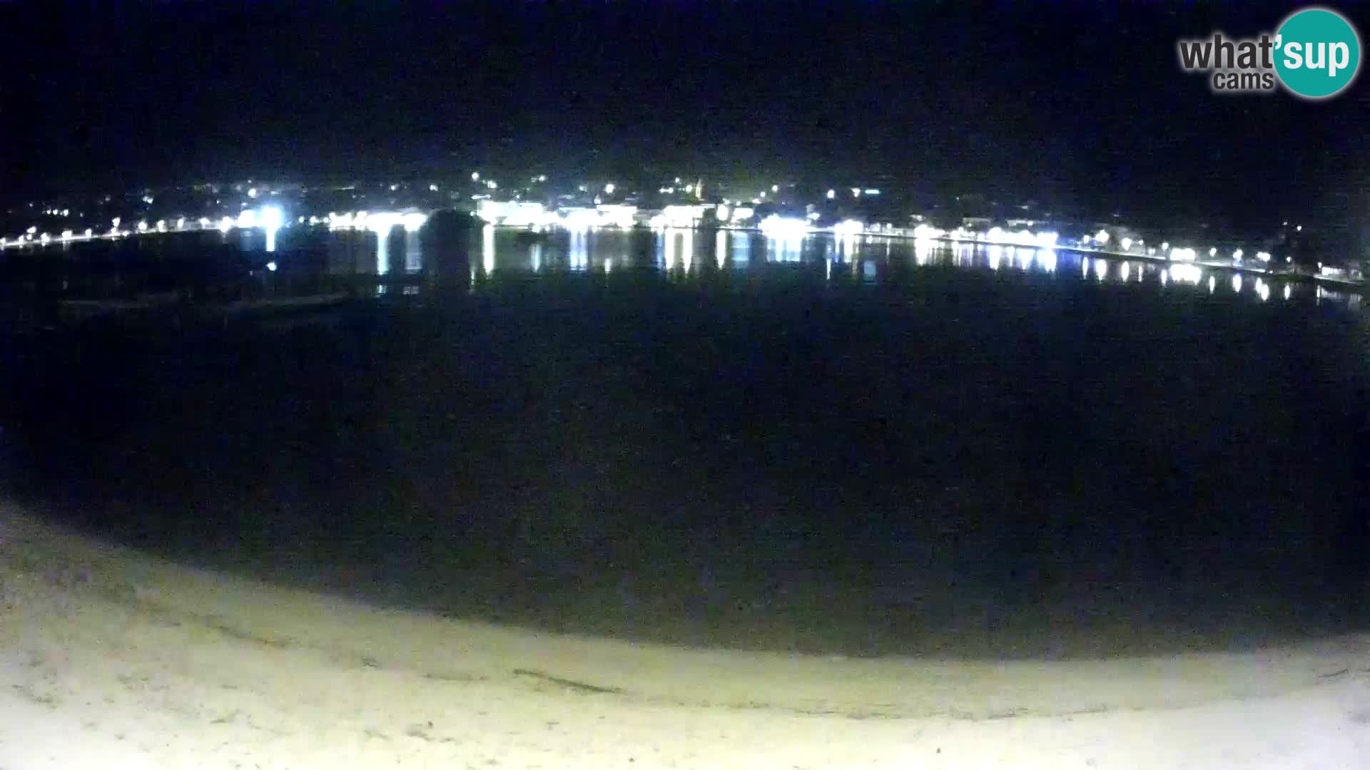 Live webcam Novalja – The Town beach