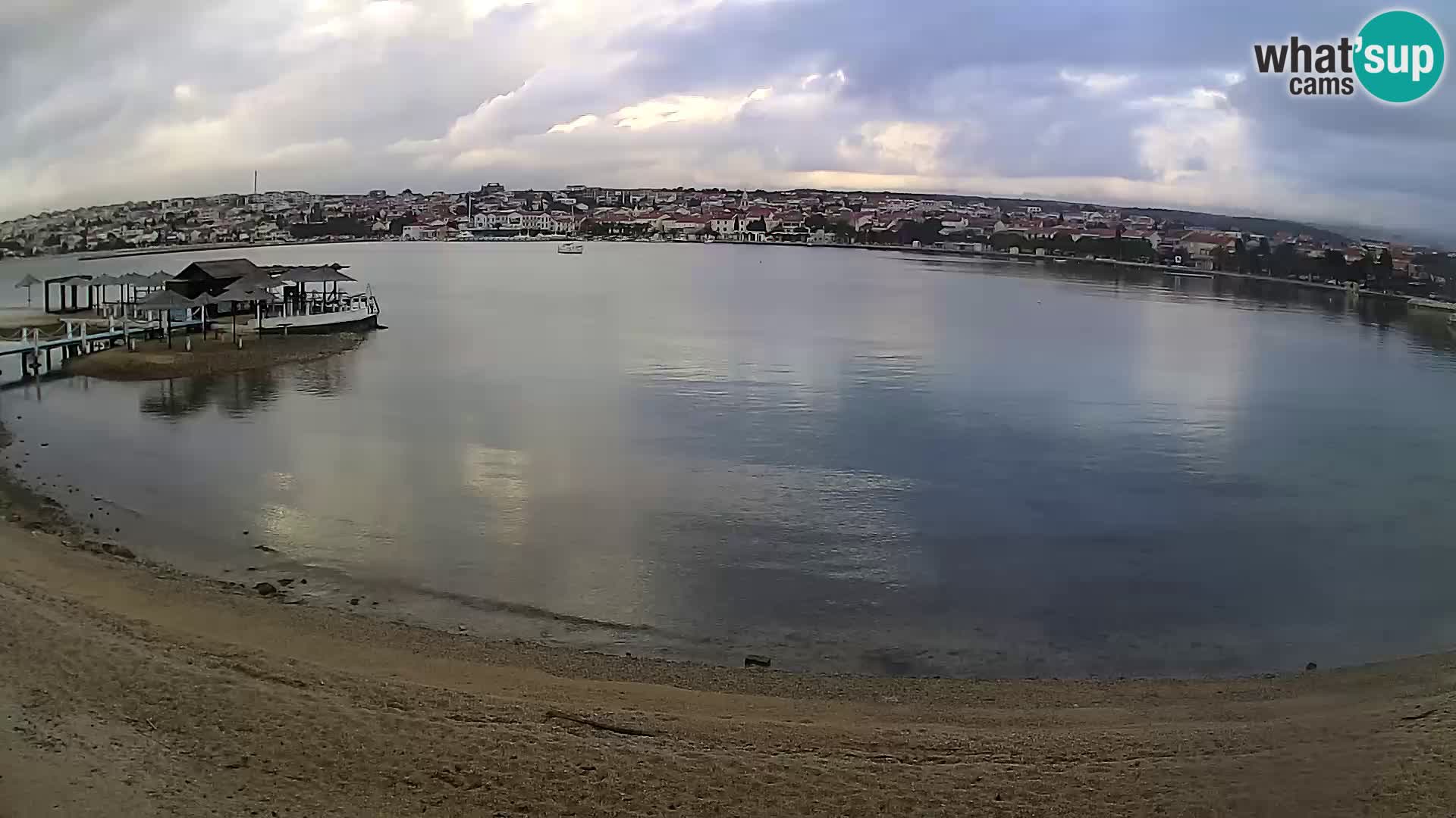 Novalja Kamera u živo – gradska plaža