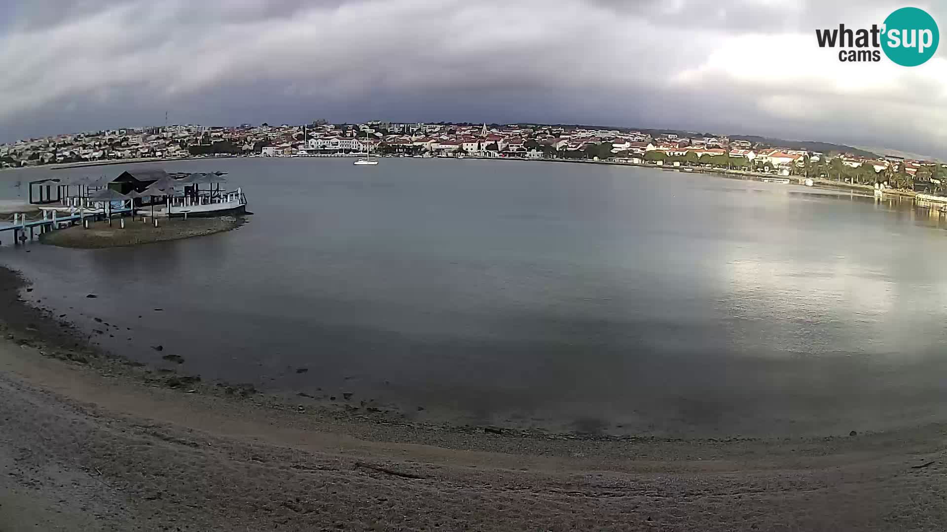 Webcam Novalja – Stadtstrand