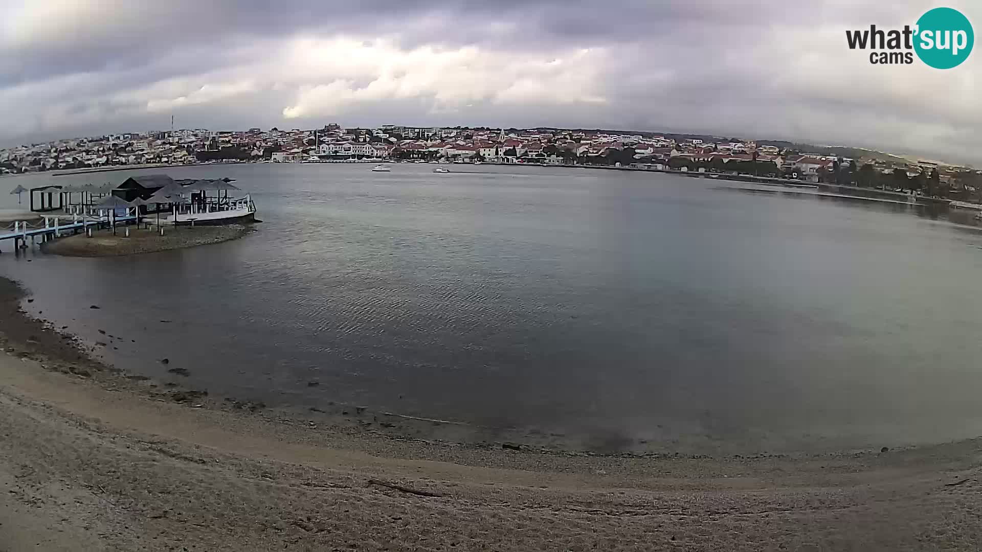 Novalja Kamera u živo – gradska plaža