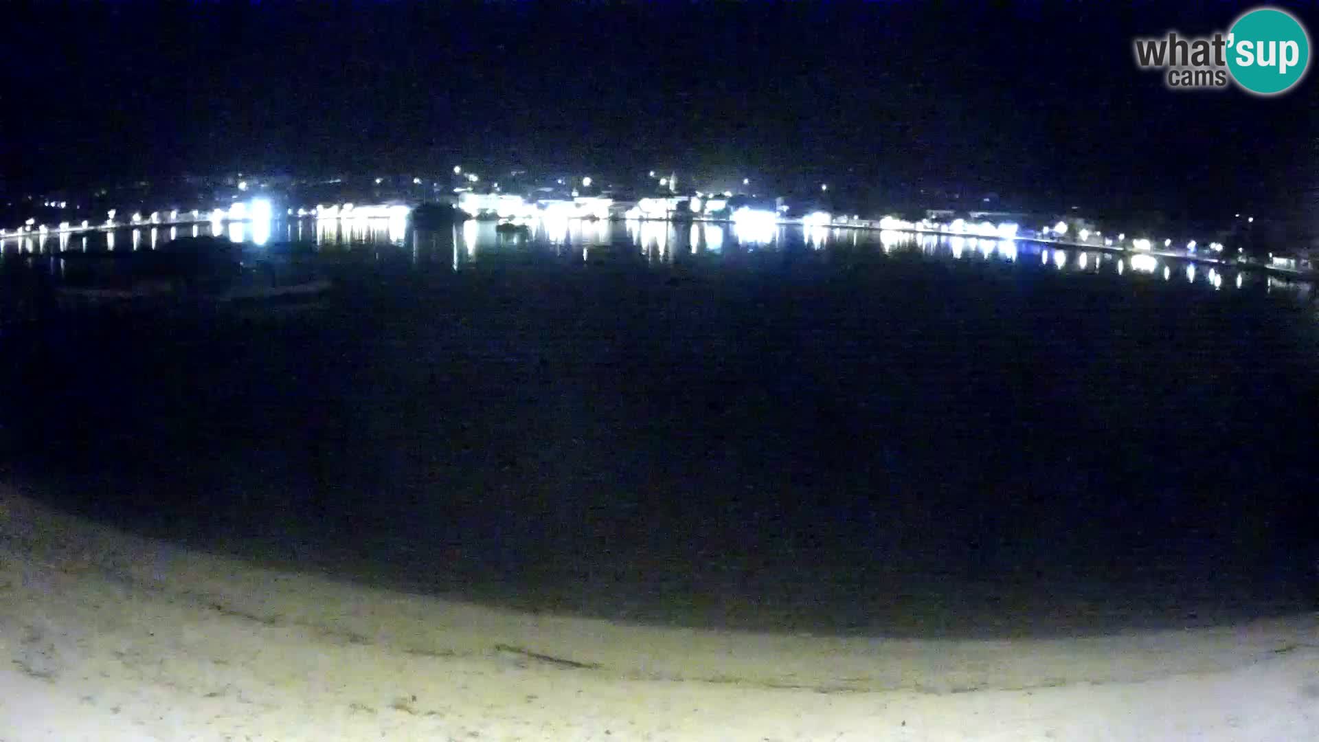 Novalja livecam – plage de la ville