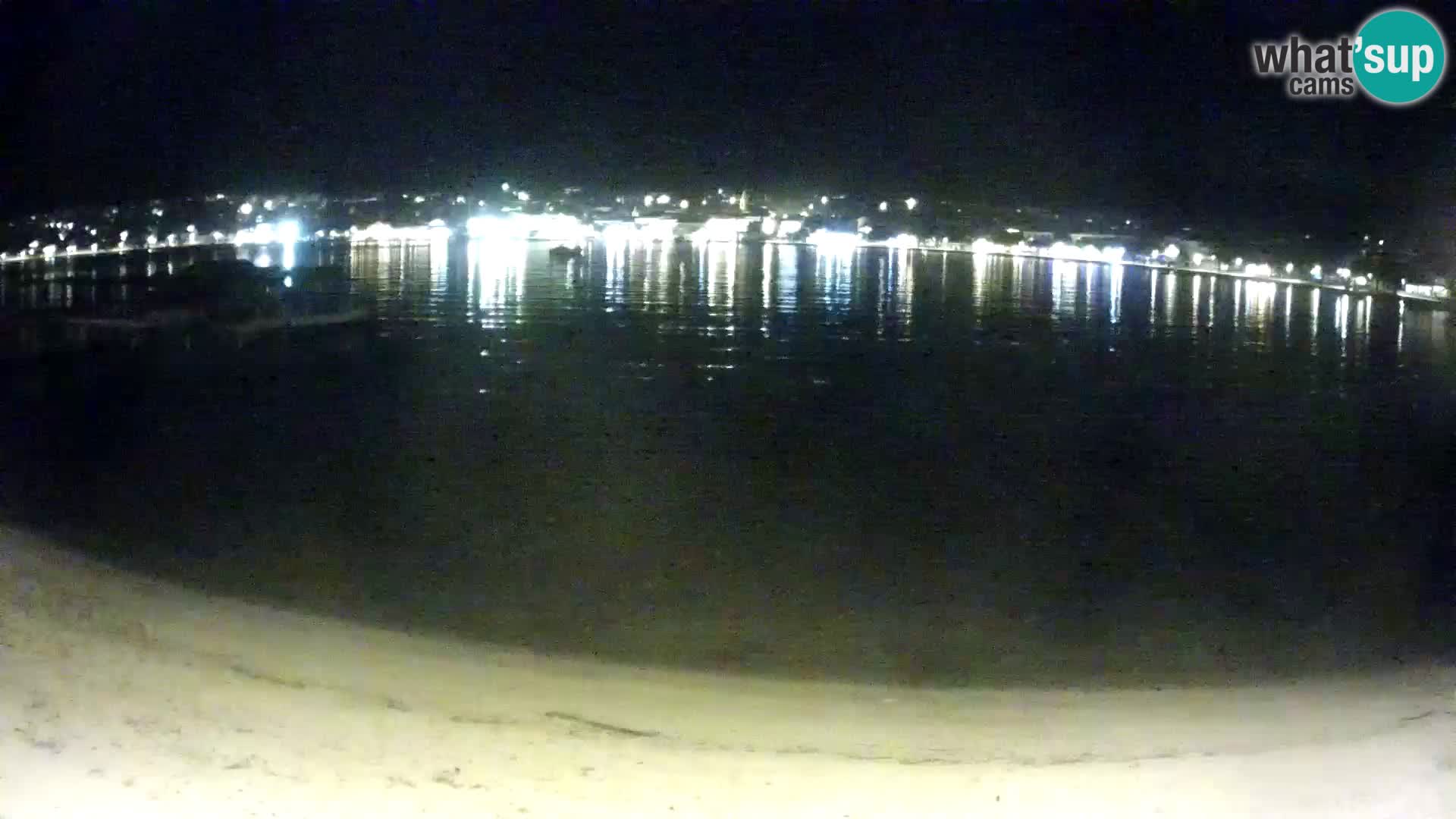 Novalja livecam – plage de la ville