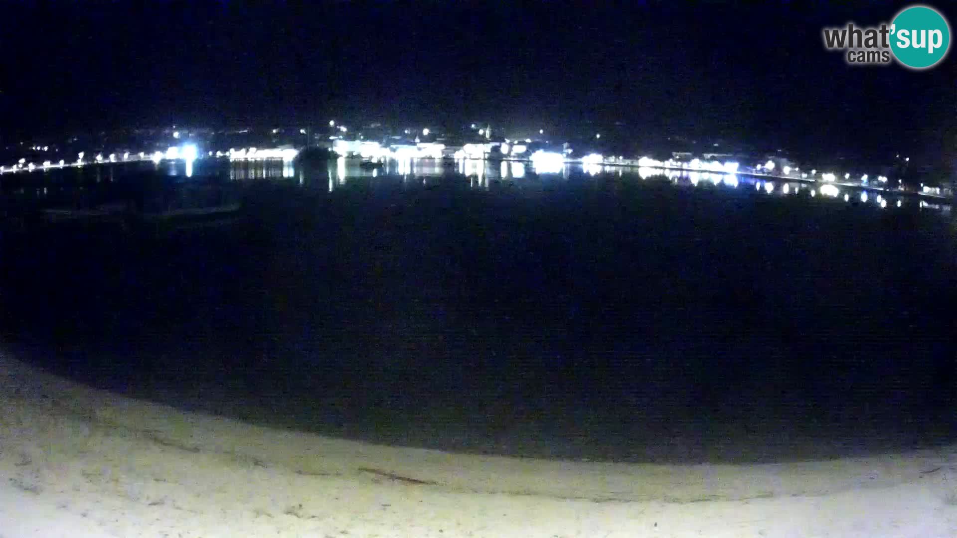 Novalja webcam – spiaggia cittadina