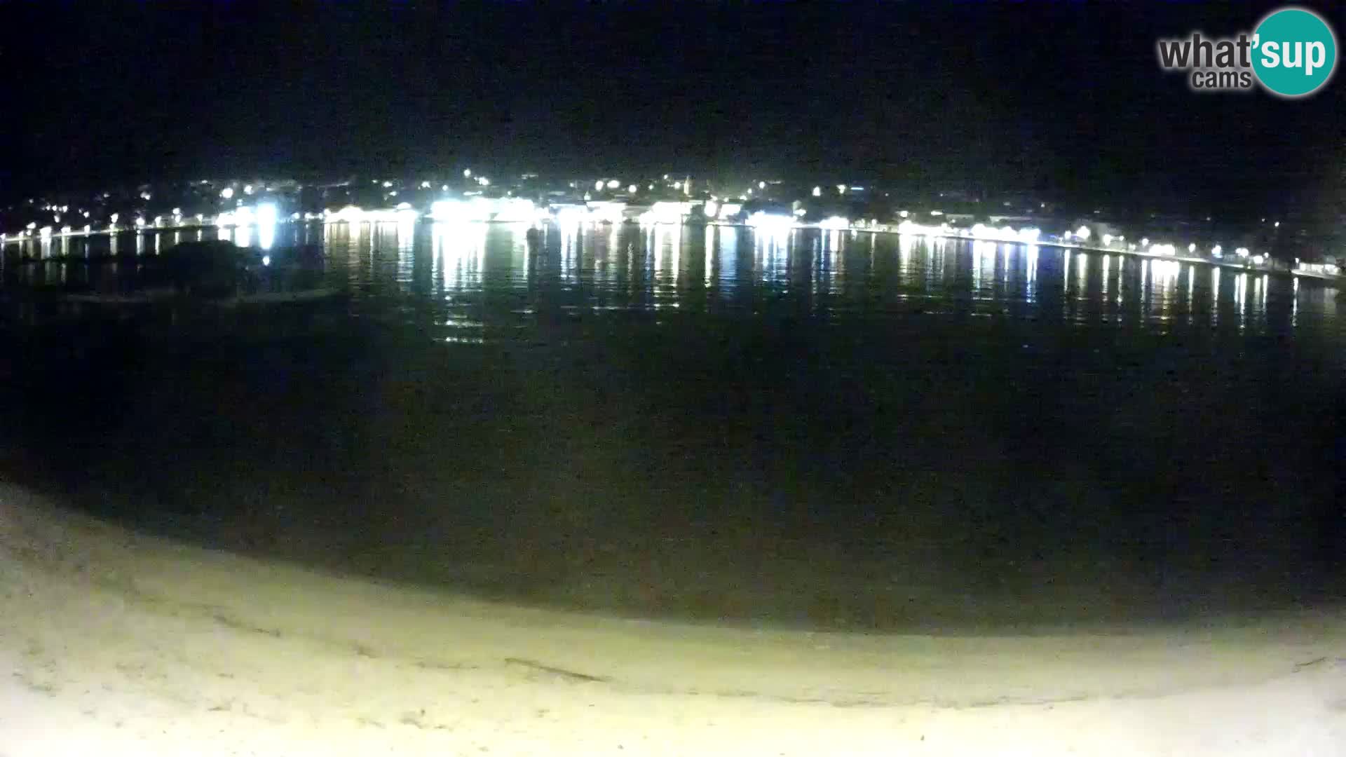 Novalja livecam – plage de la ville