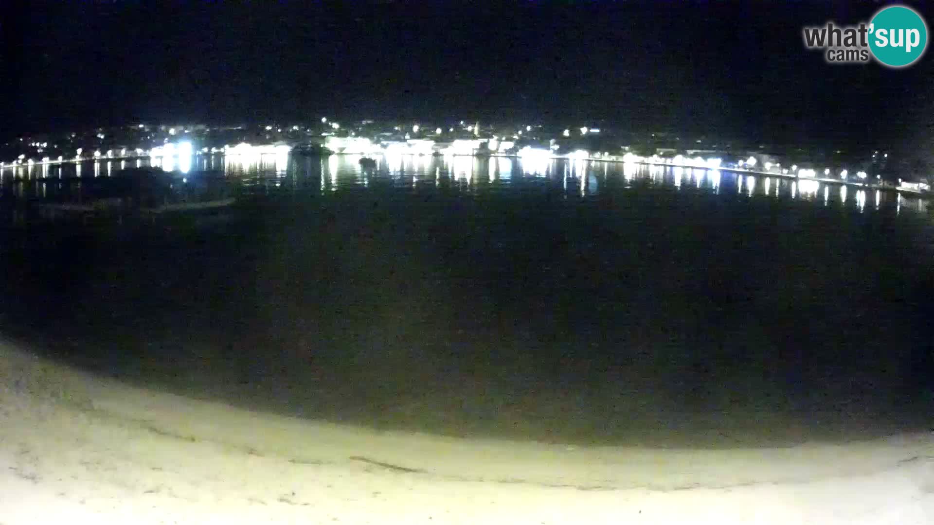Novalja en vivo – playa de la ciudad