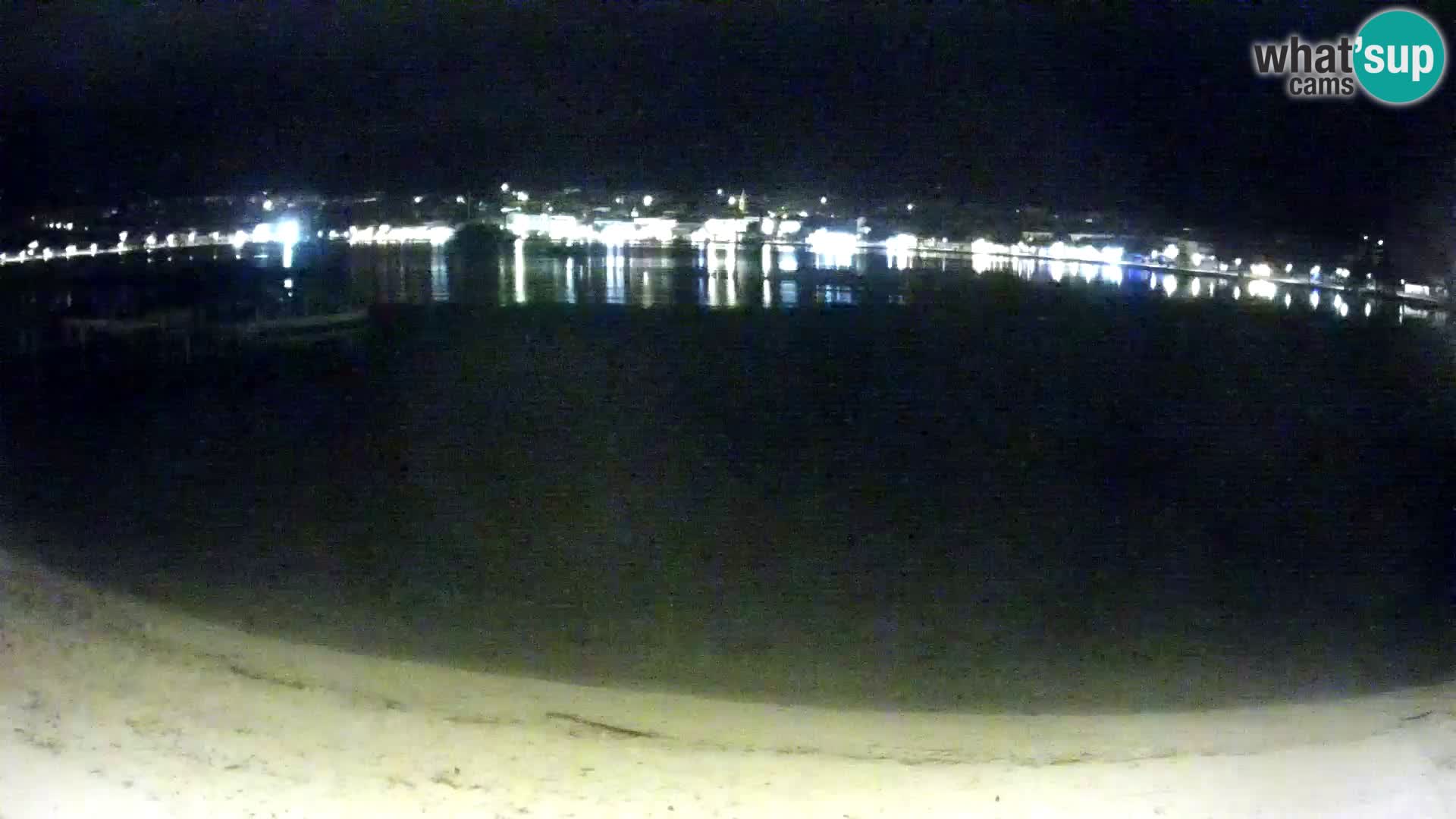 Novalja livecam – plage de la ville