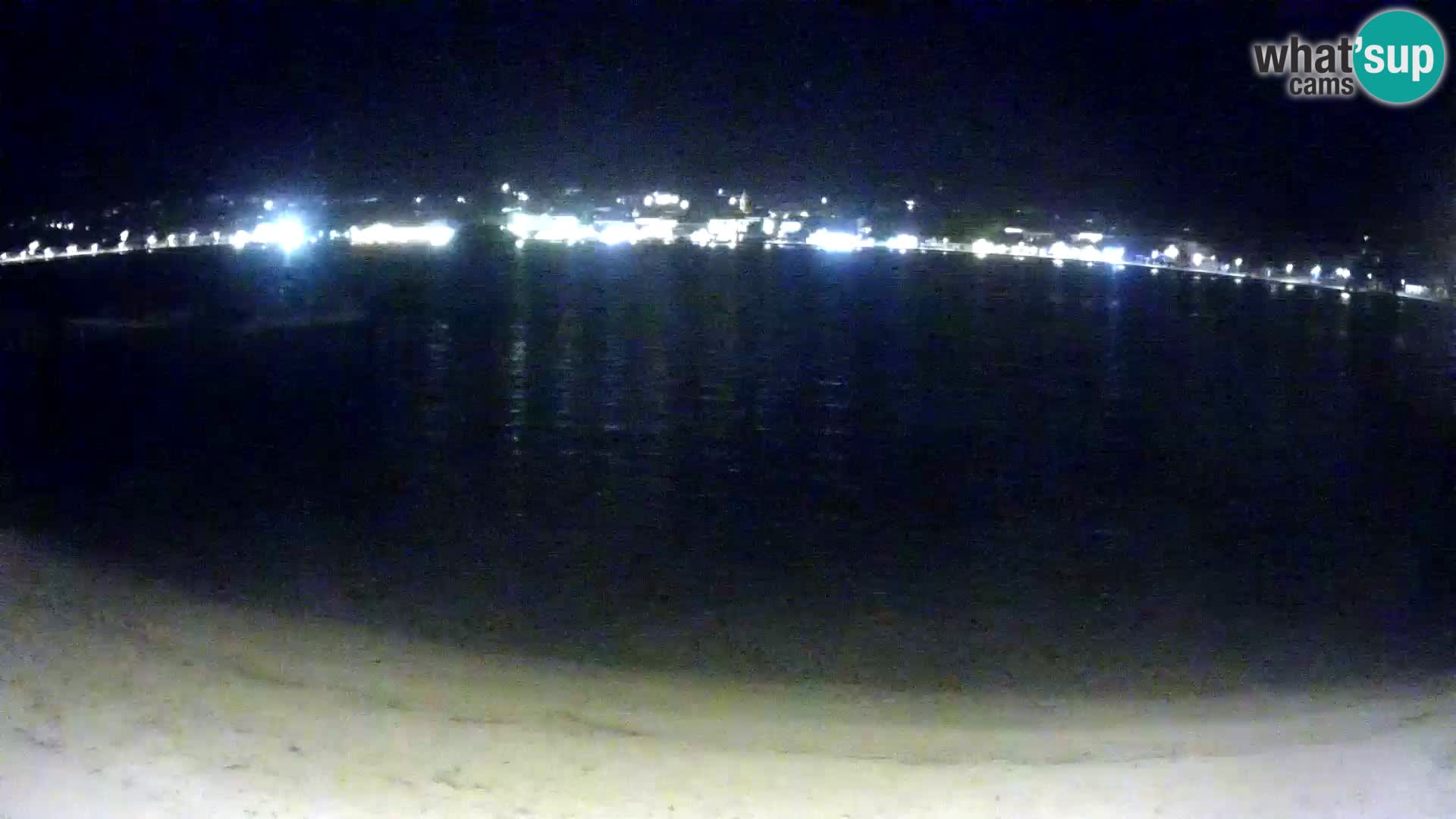 Novalja webcam – spiaggia cittadina