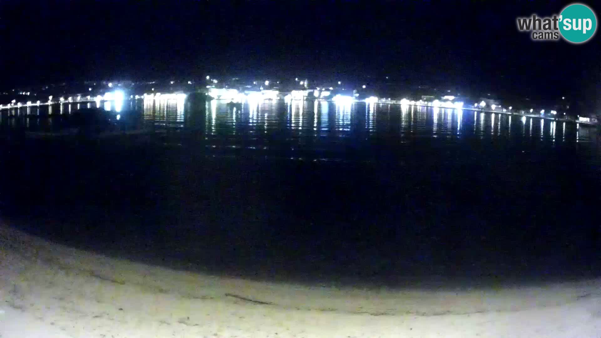 Novalja livecam – plage de la ville