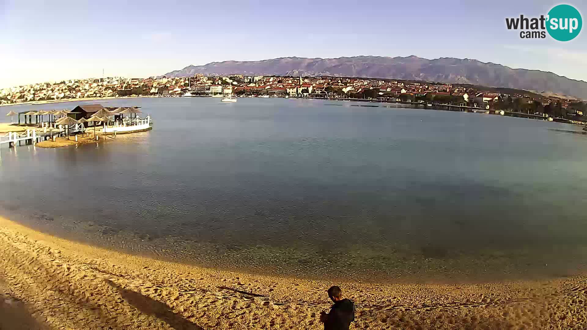 Webcam Novalja – Stadtstrand