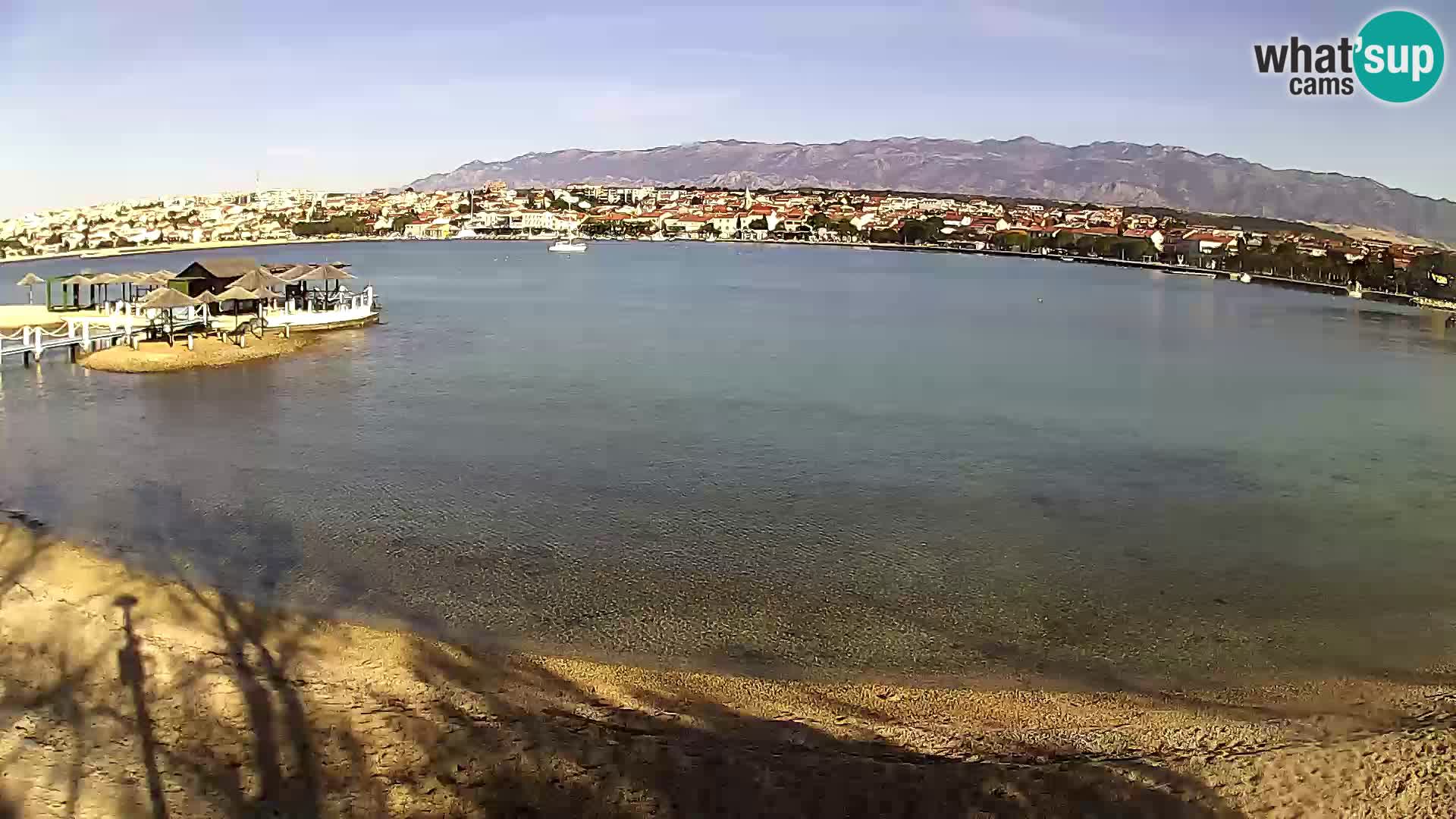 Webcam Novalja – Stadtstrand