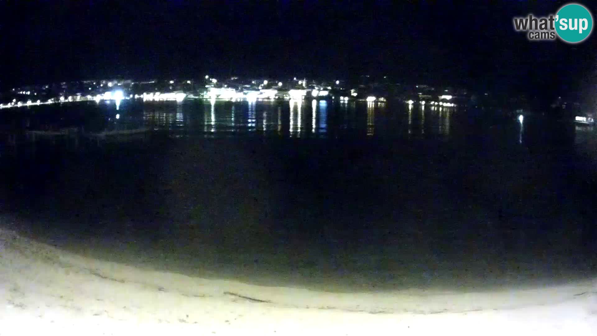 Novalja webcam – spiaggia cittadina