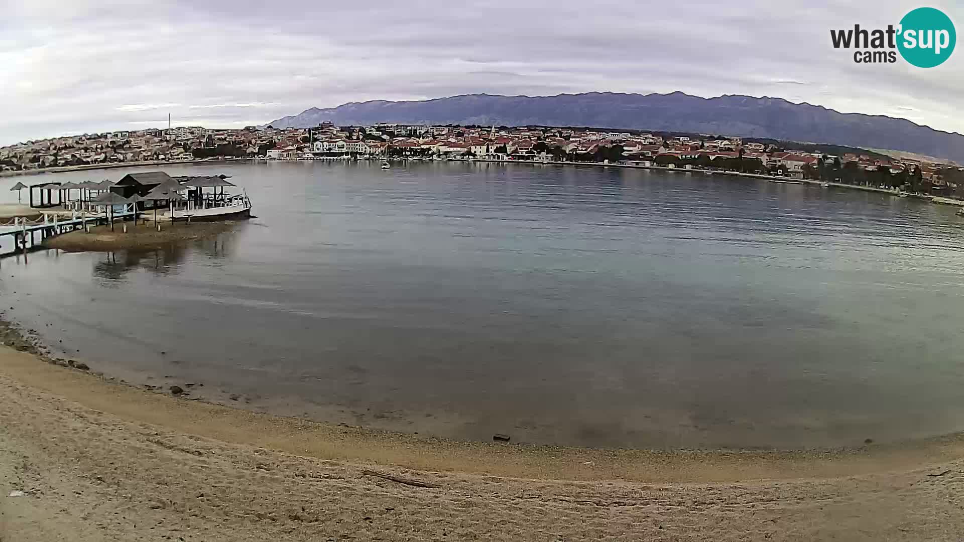 Novalja Kamera u živo – gradska plaža