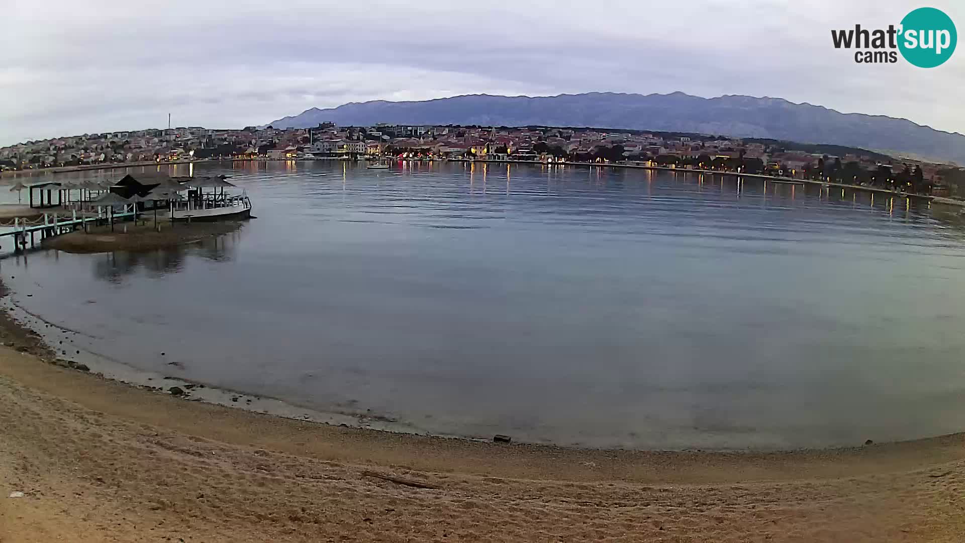 Novalja Kamera u živo – gradska plaža