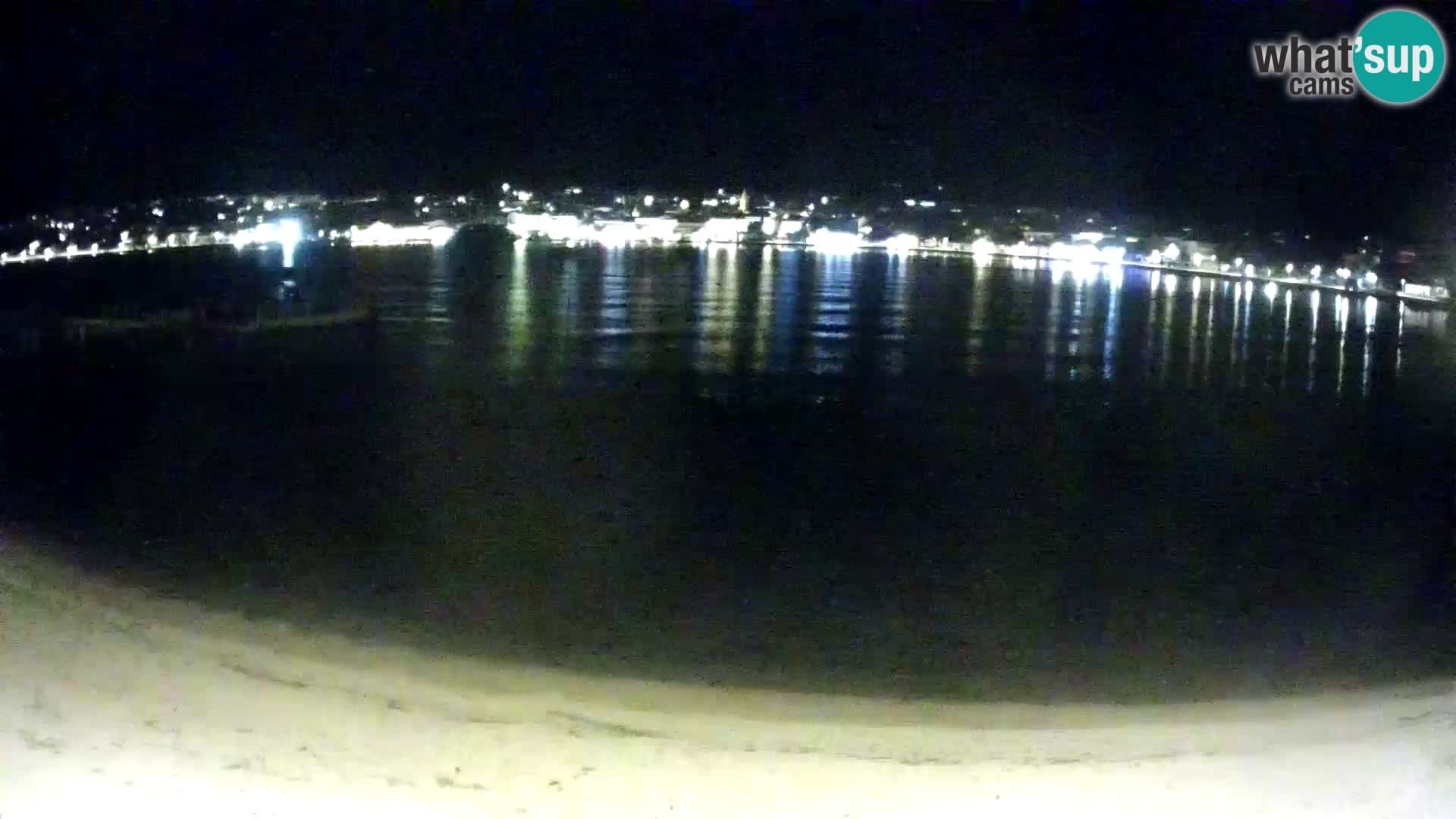 Live webcam Novalja – The Town beach