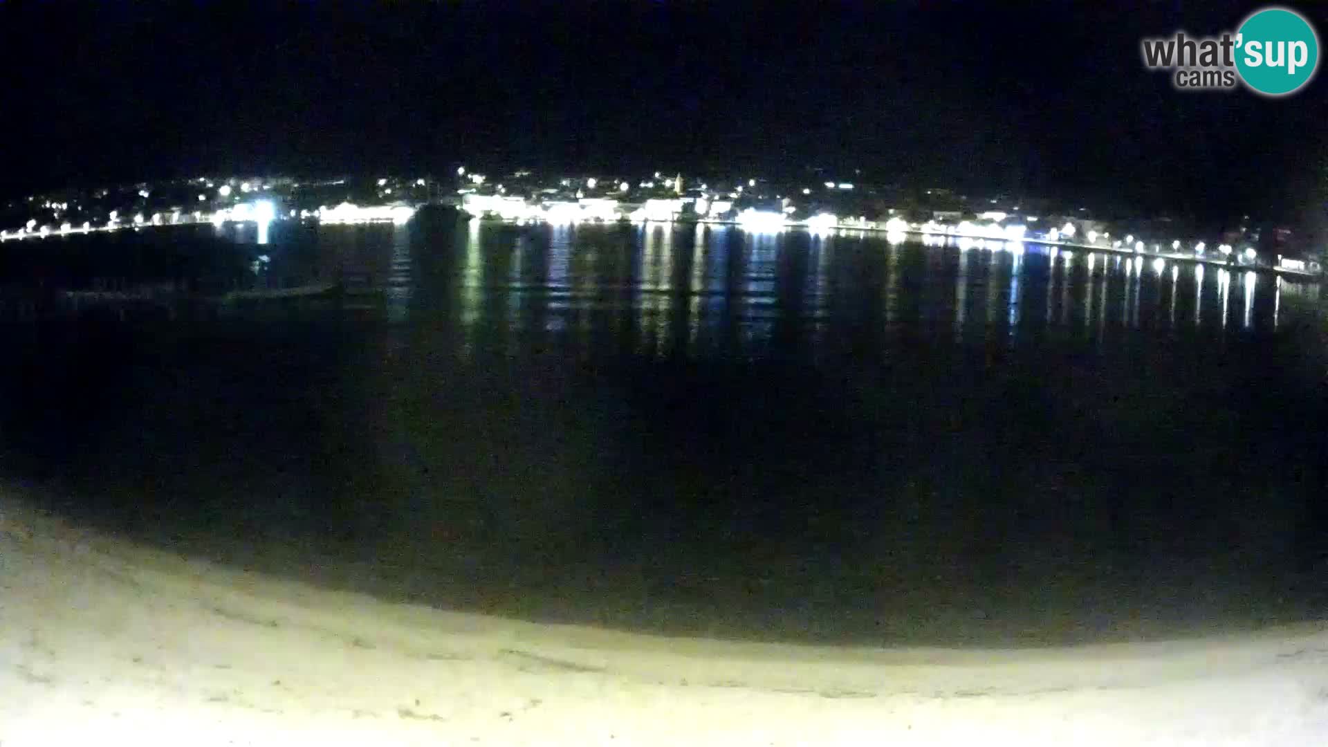 Novalja en vivo – playa de la ciudad
